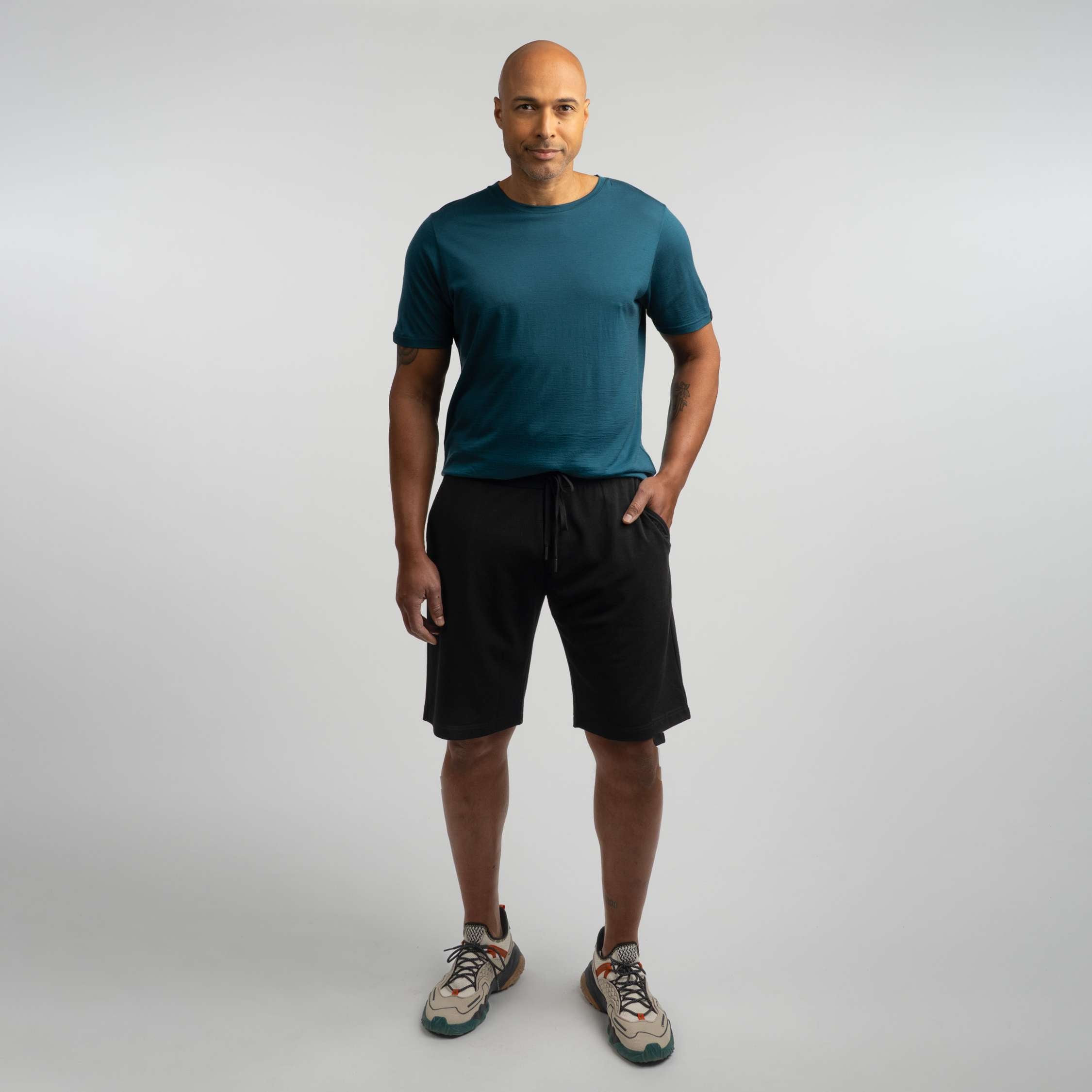 Elias merinoshortsit M - musta