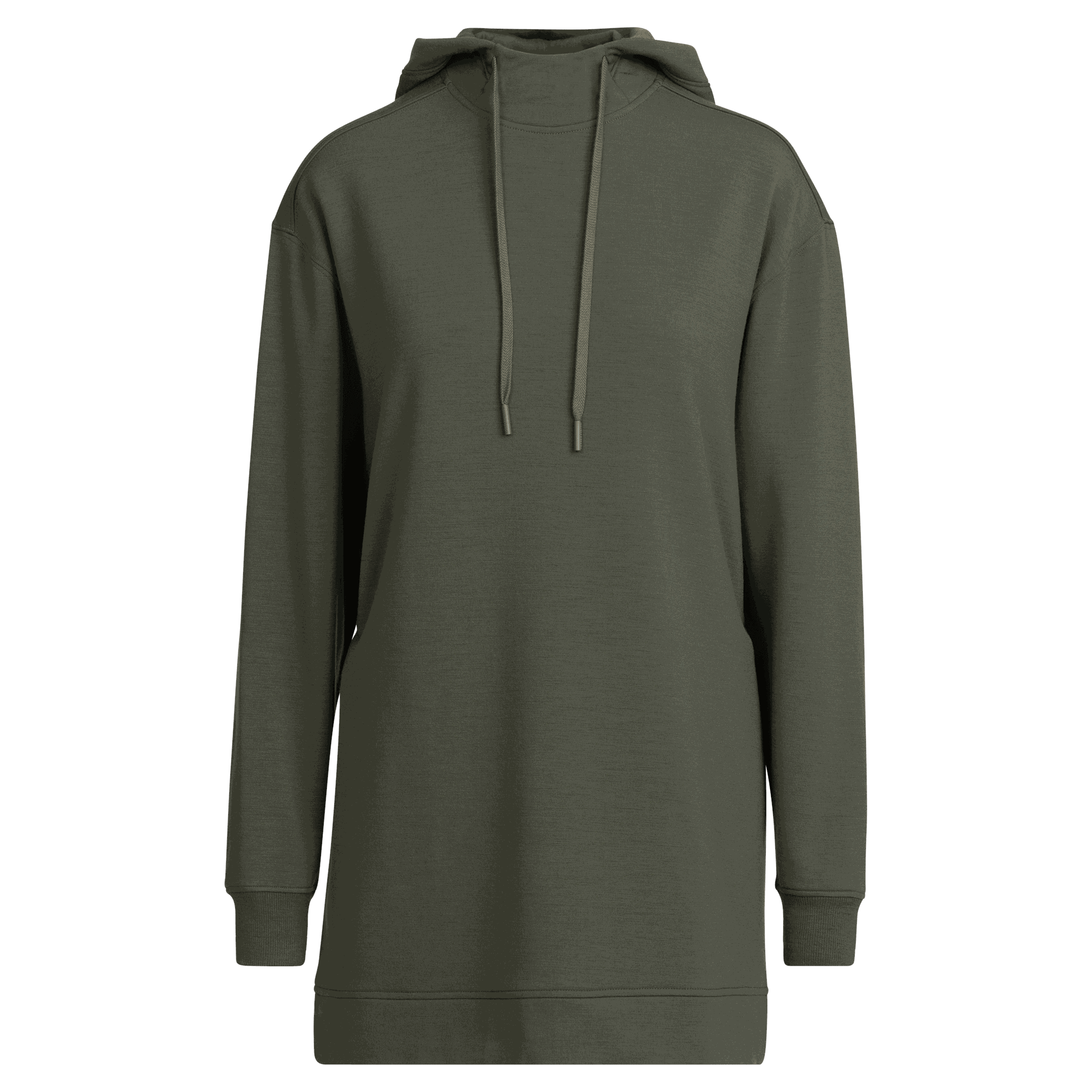 Druhá jakost All day 250 dámská mikina z merino fleecu Isla - kopřiva