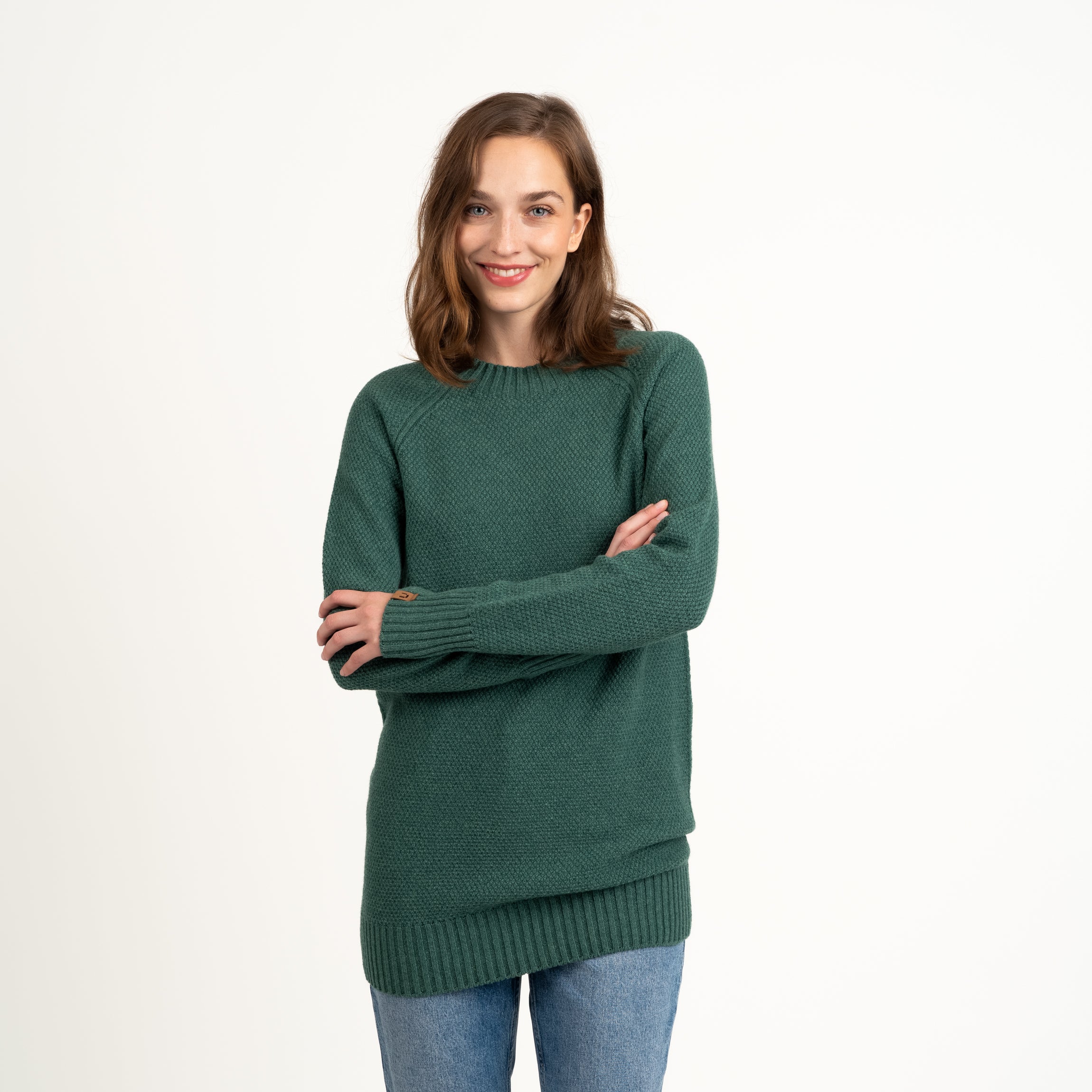 The model is 175 cm and wears size S.