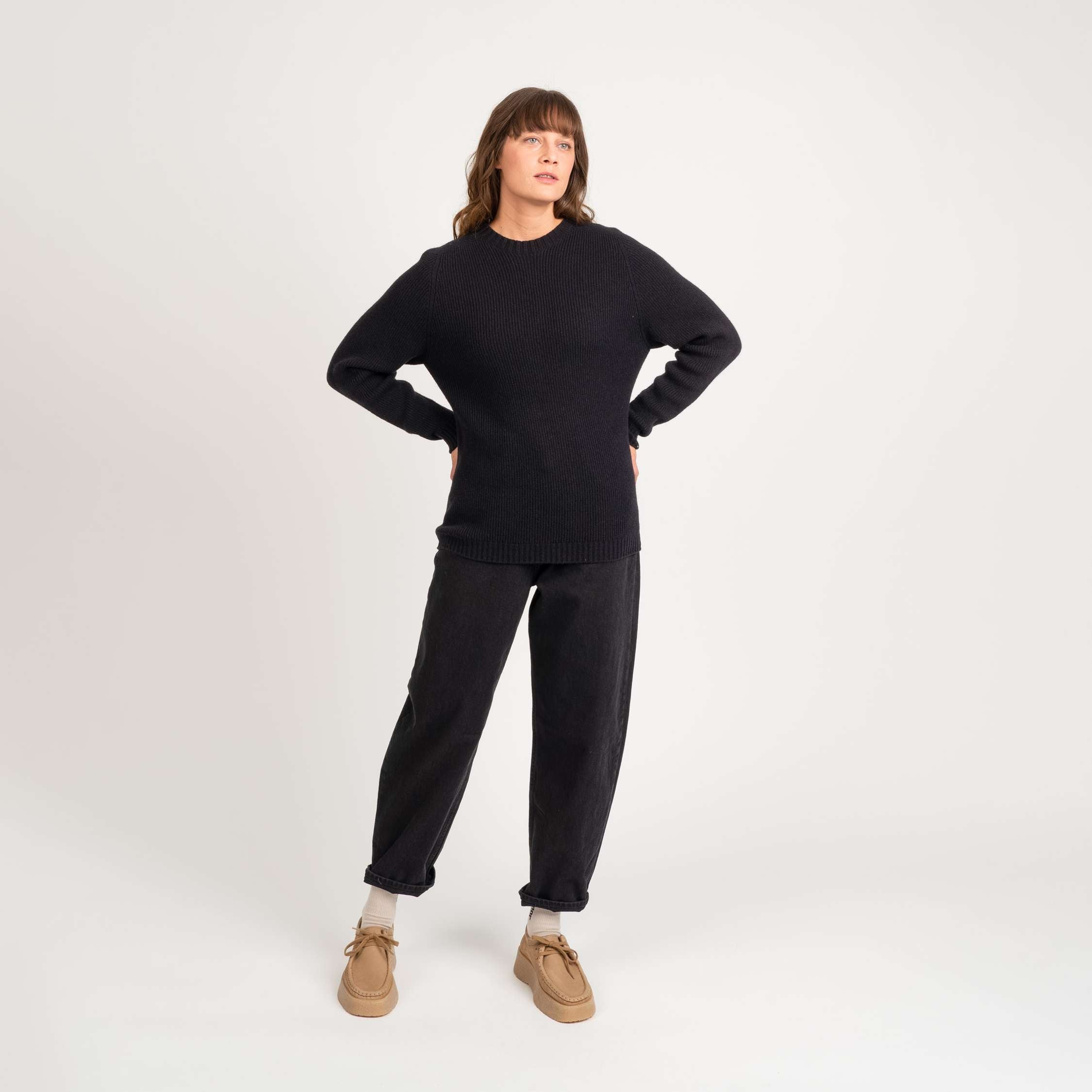 The model is 178 cm and wears size S.