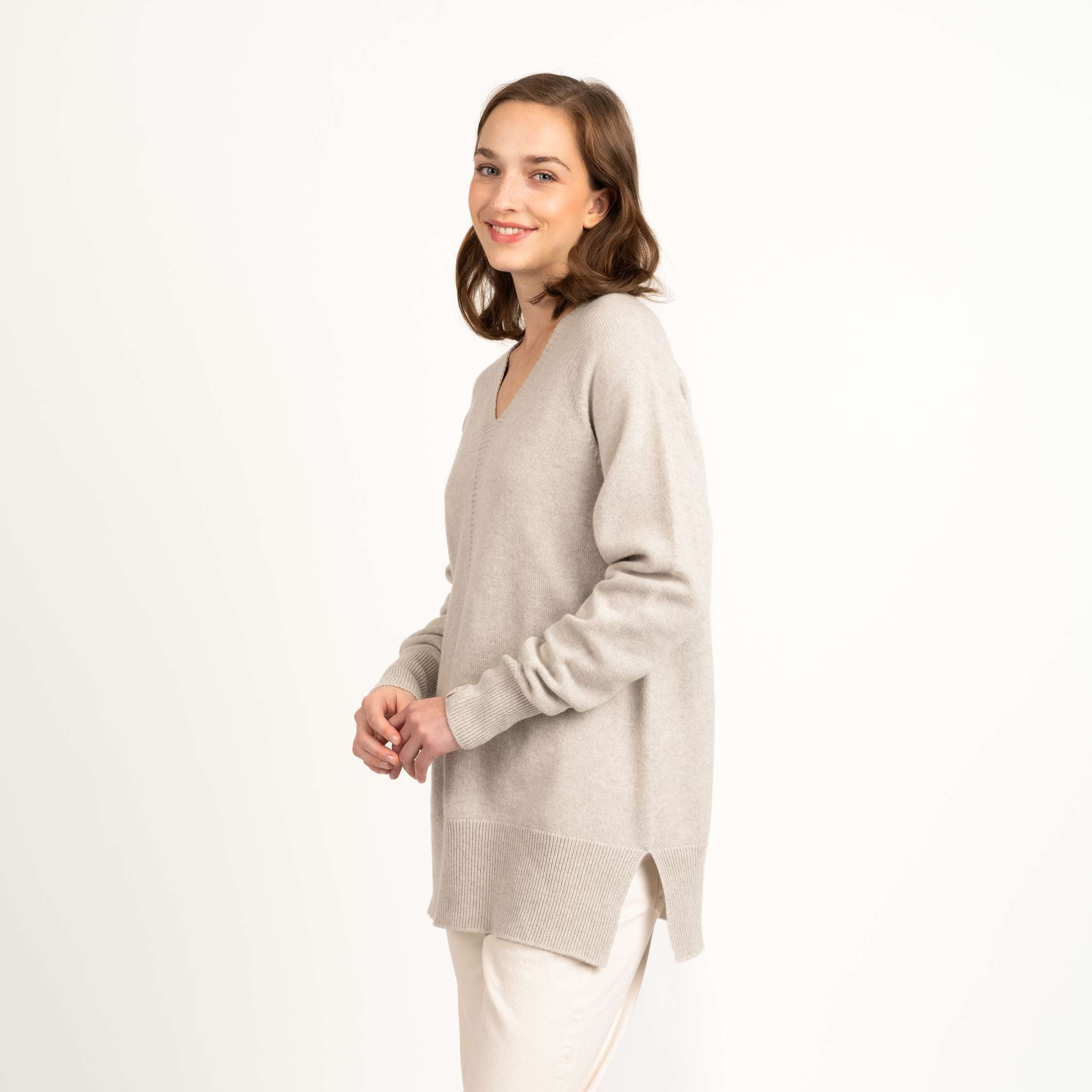 The model is 175 cm and wears size S.