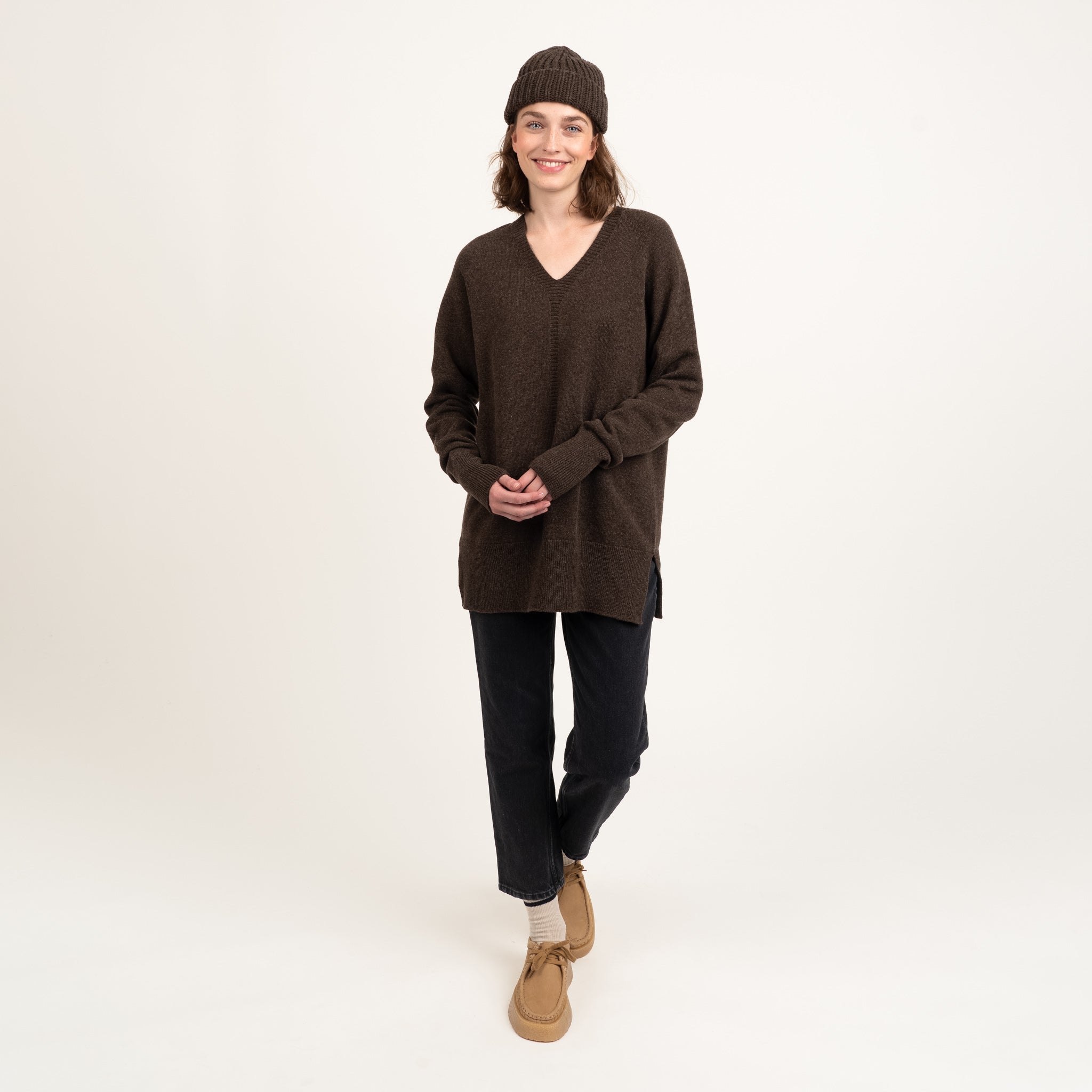 The model is 175 cm and wears size S.