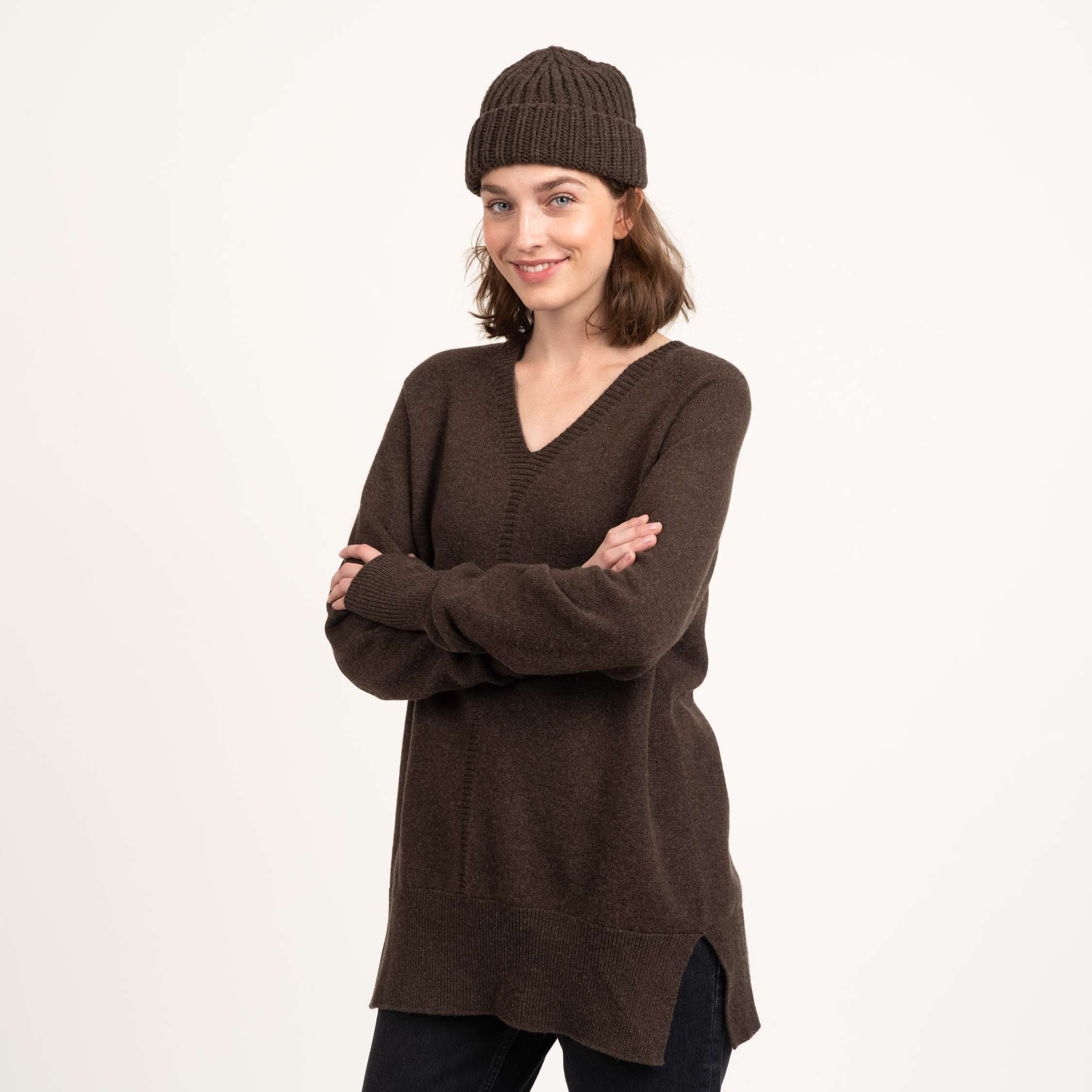 The model is 175 cm and wears size S.