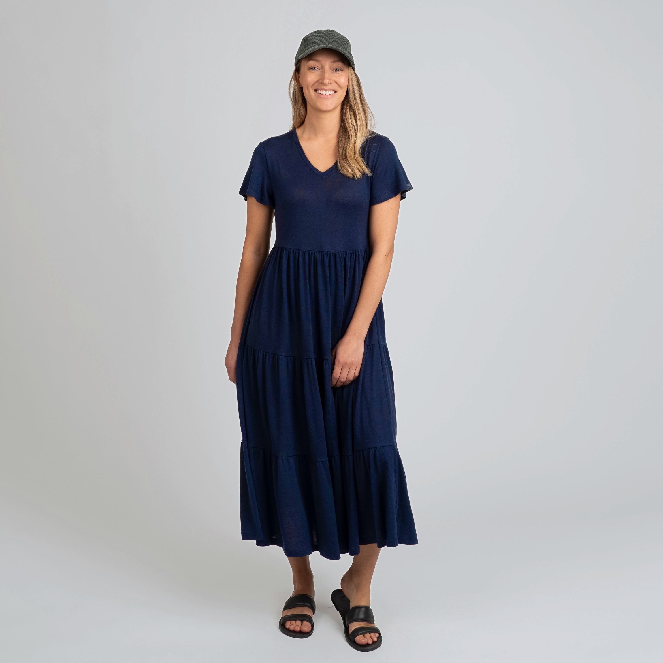 Lily merinomekko - tumma mustikka