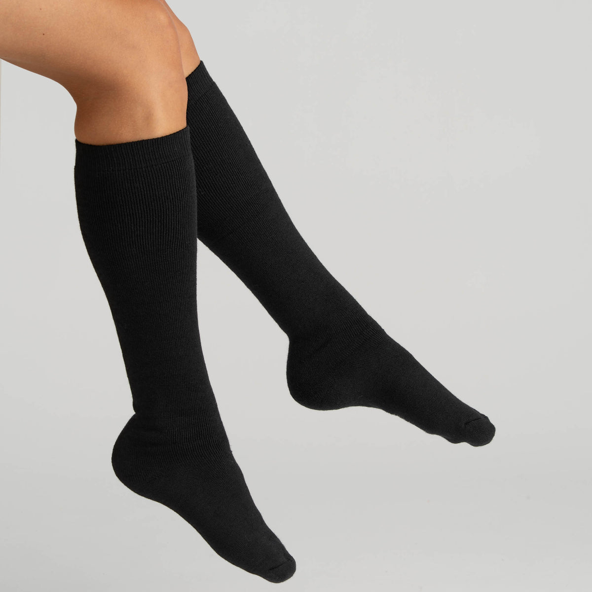 Arktické merino ponožky HIGH - černé