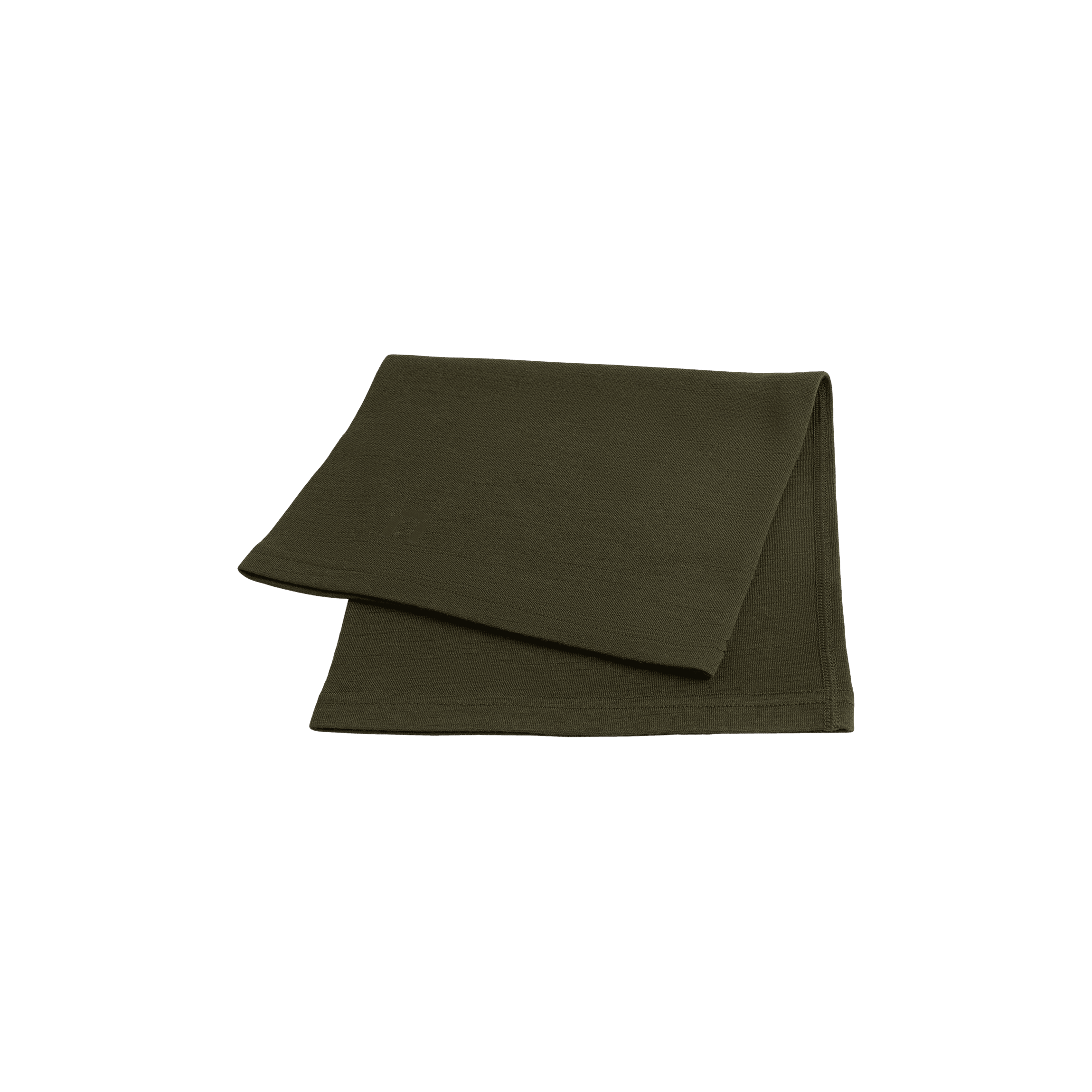 Sensitive 225 Merino-Tubenschal UNI - dunkles Oliv