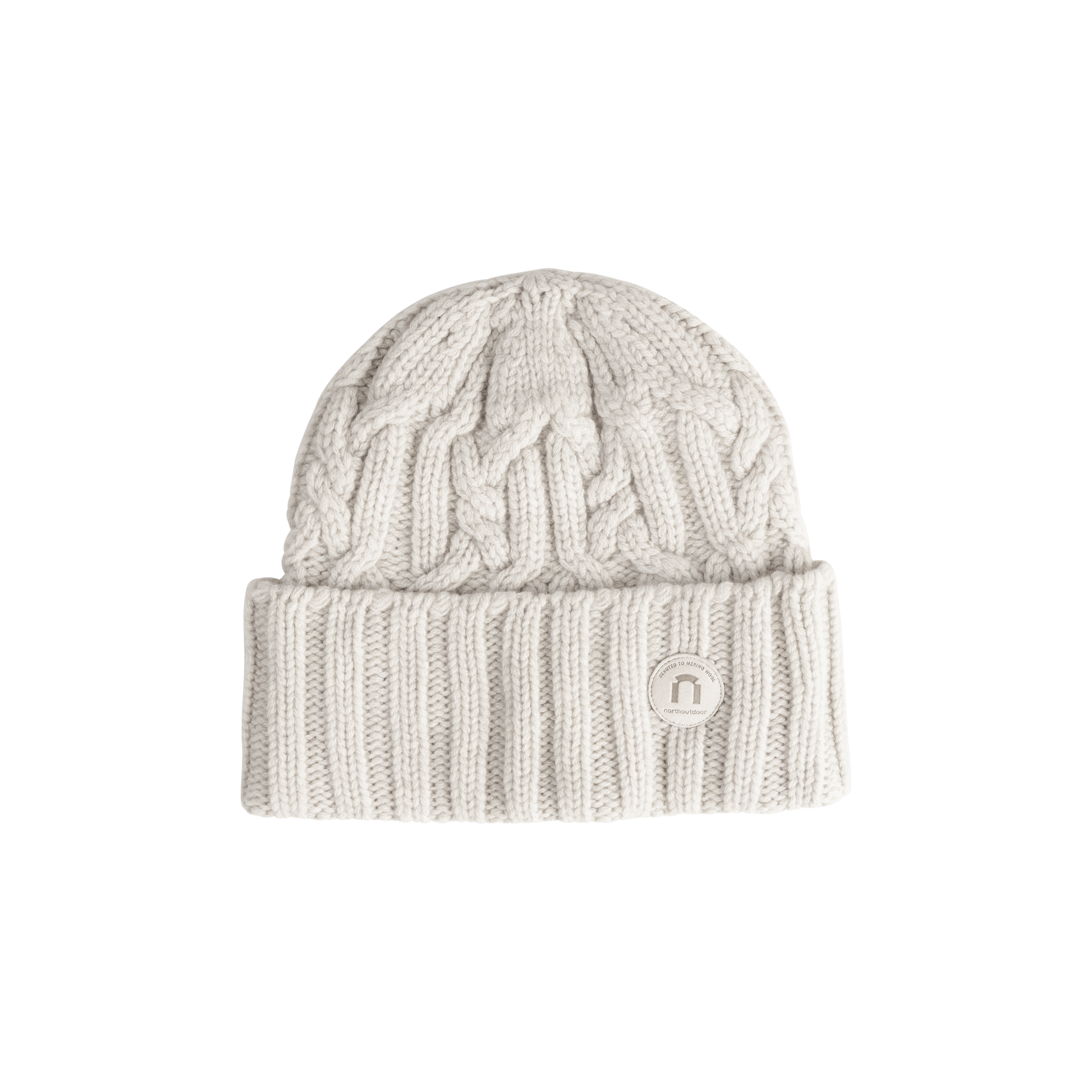 Nietos merinoull mössa - gröt grå