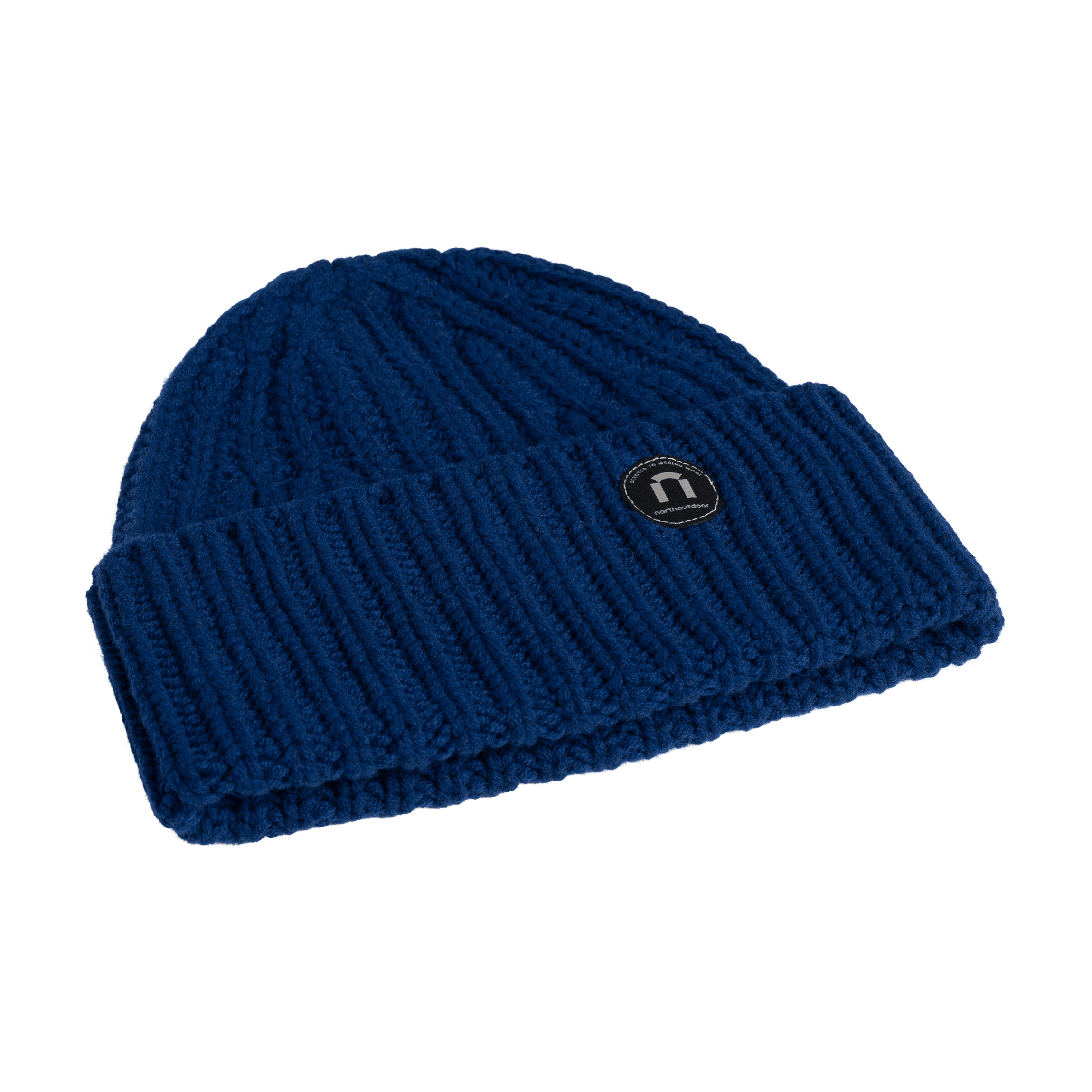 Kaisla merino beanie - royal blue