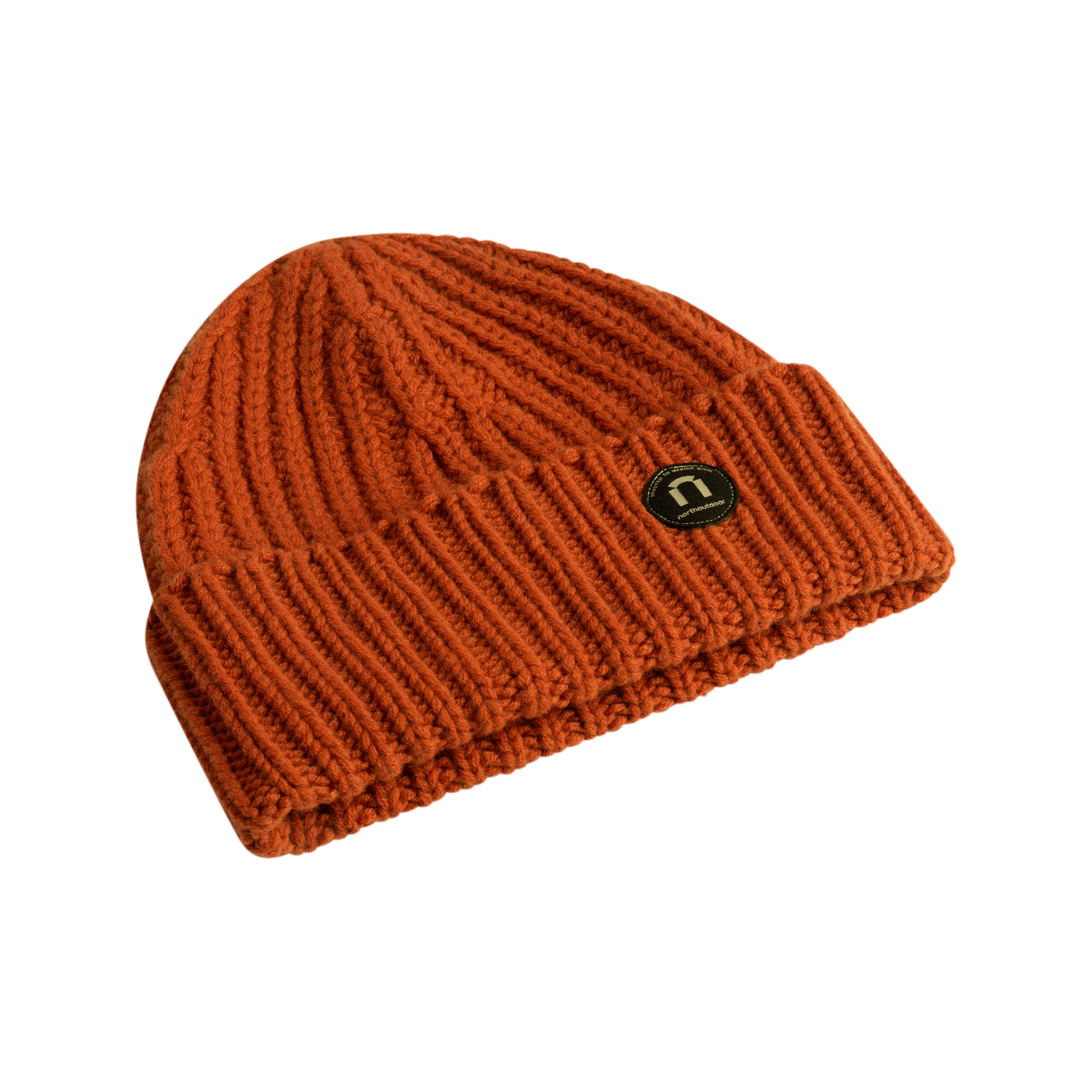 Berretto in merino Kaisla - terracotta