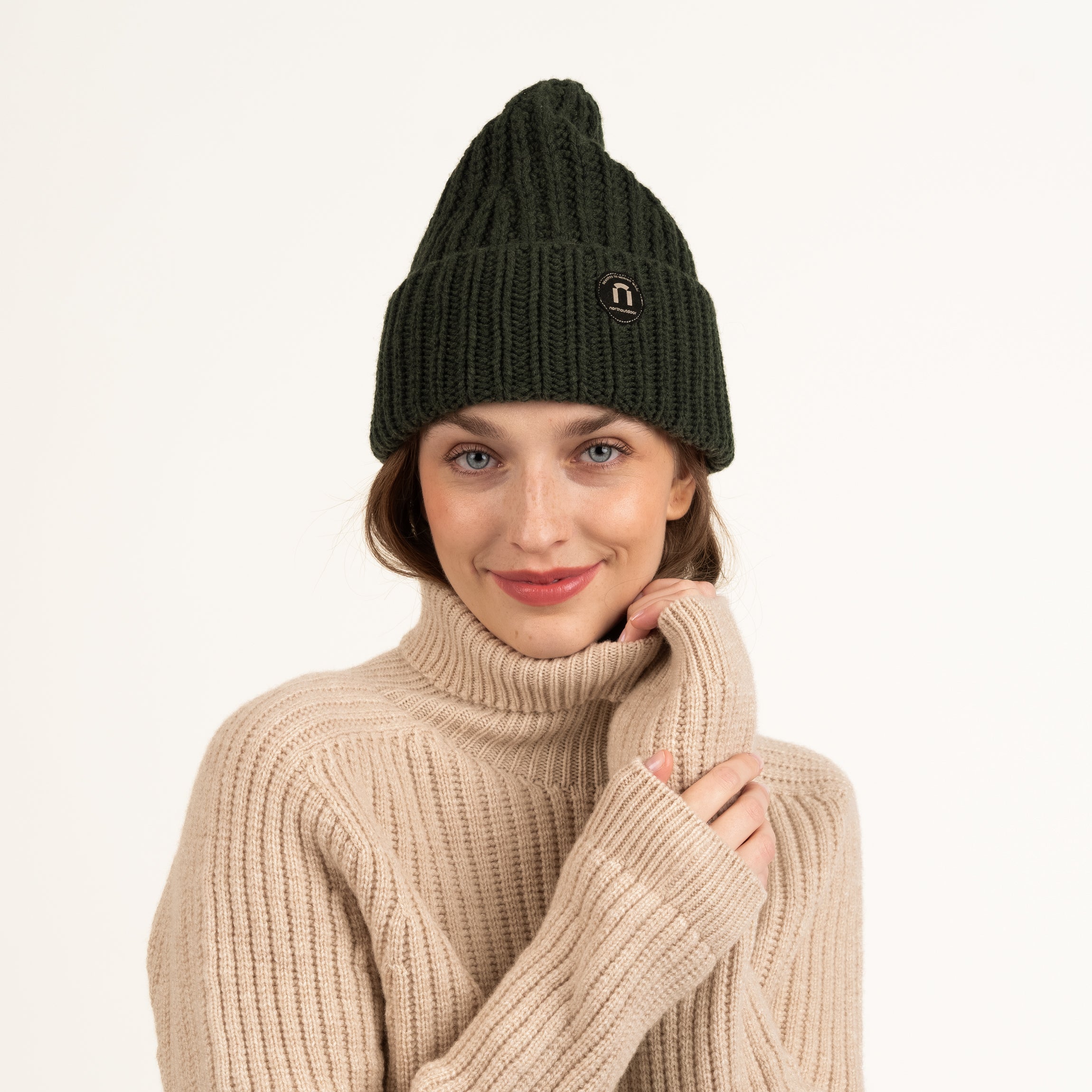 Kulich z merino vlny Kaisla - kopřiva