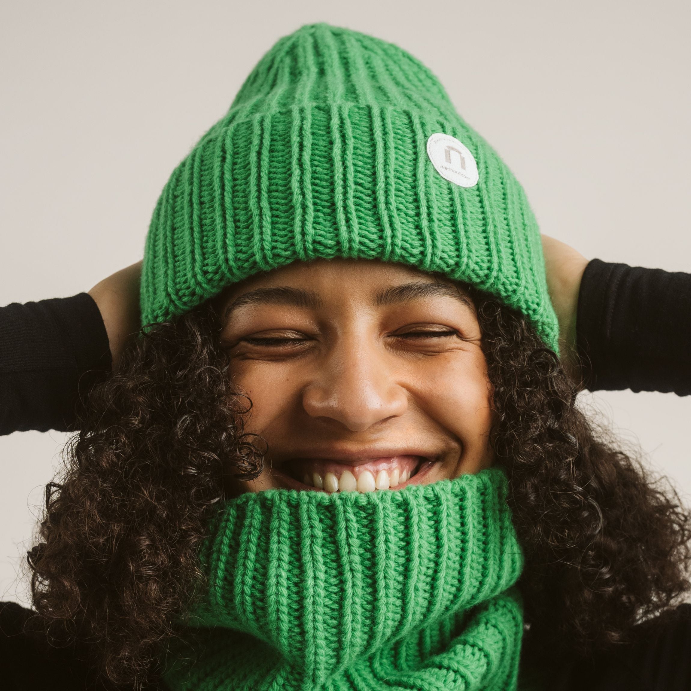 Kaisla Merinomütze - Apfelgrün