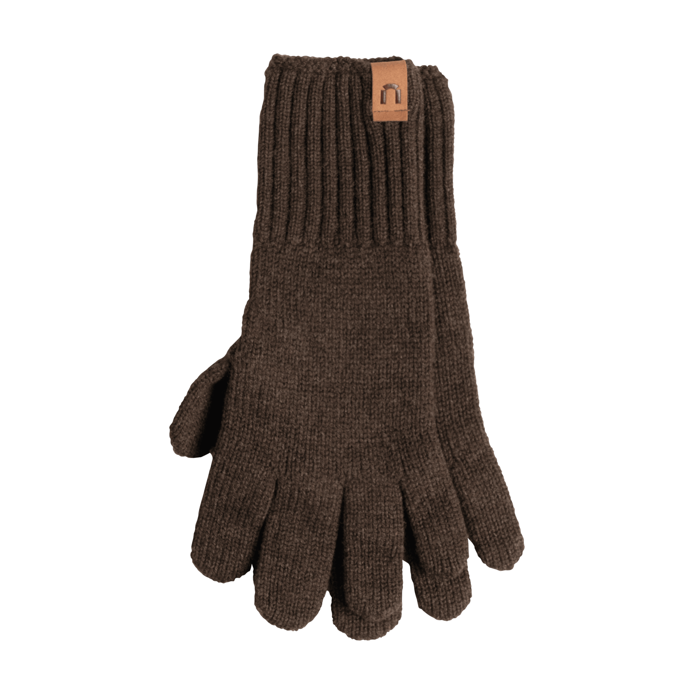 Kevo Merinohandschuhe - espressobraun