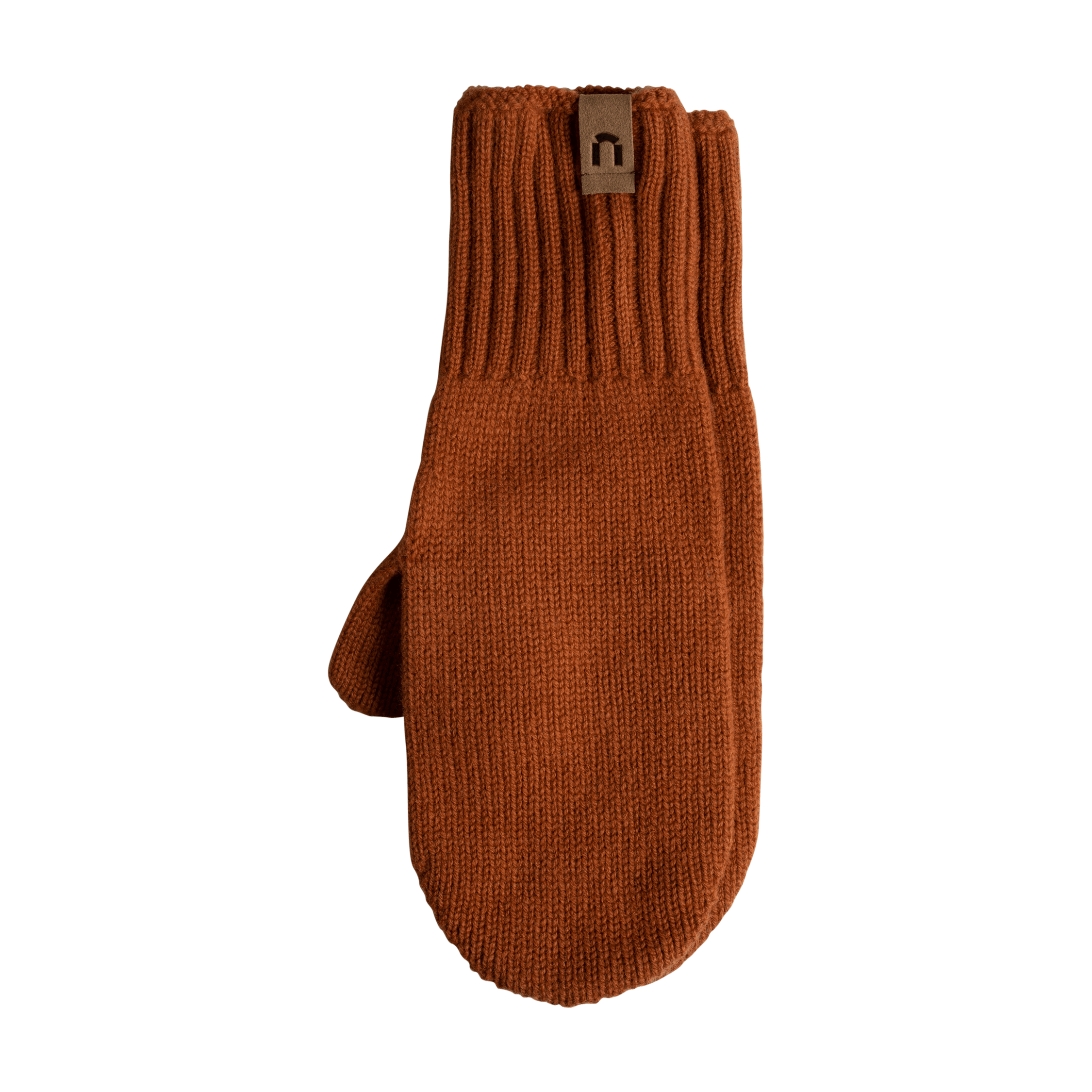 Riihi Merinowollhandschuhe - umbrarot