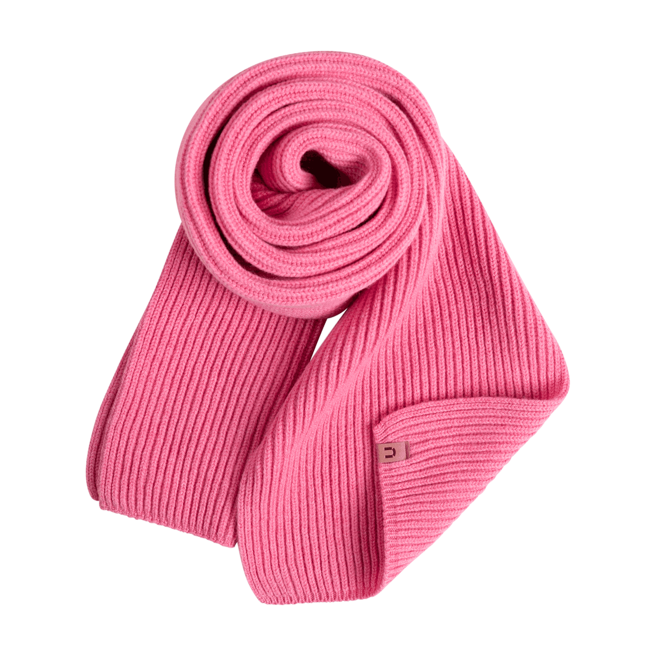 Pyry merino kaulaliina - pioninpunainen