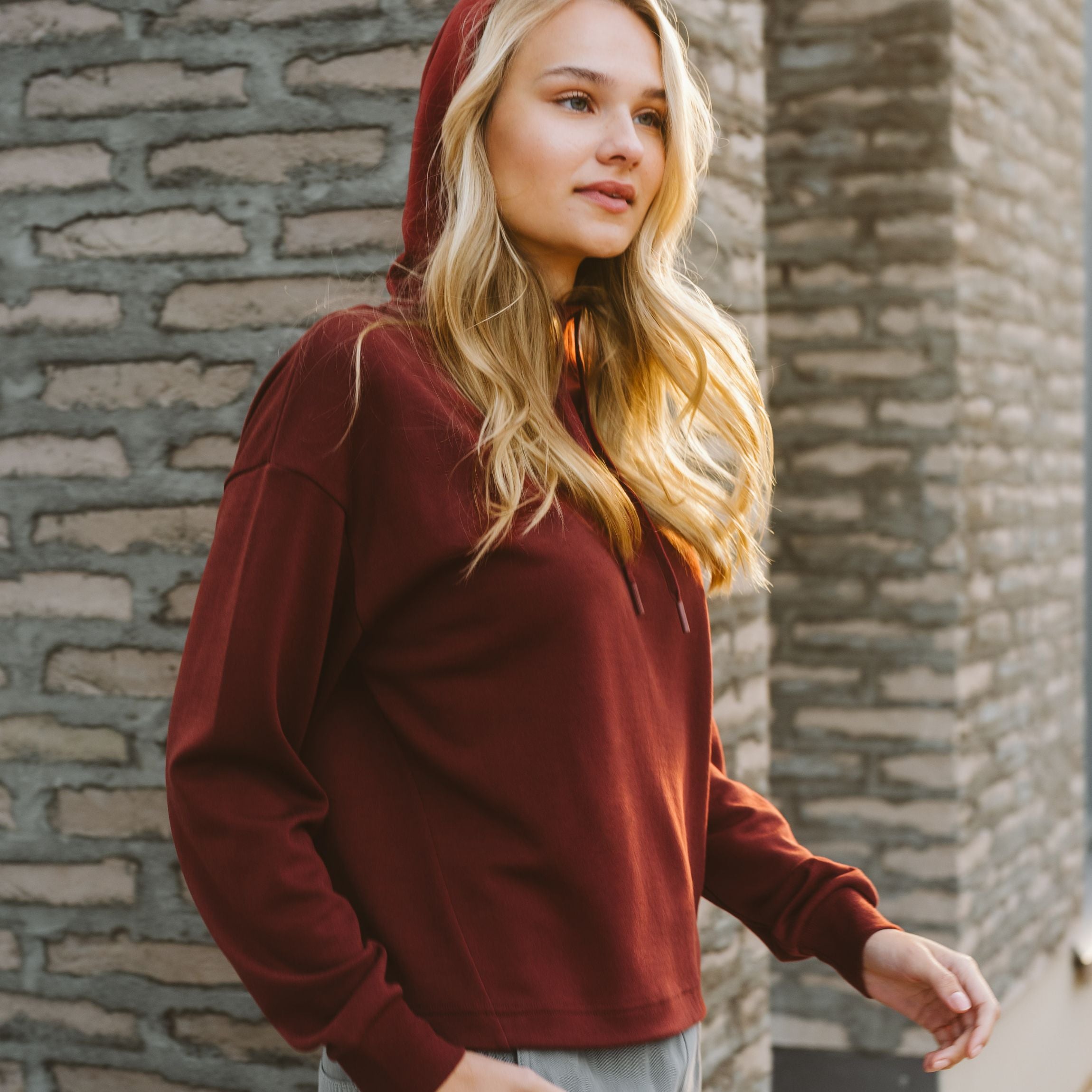 Edla merinohuppari W - tiili