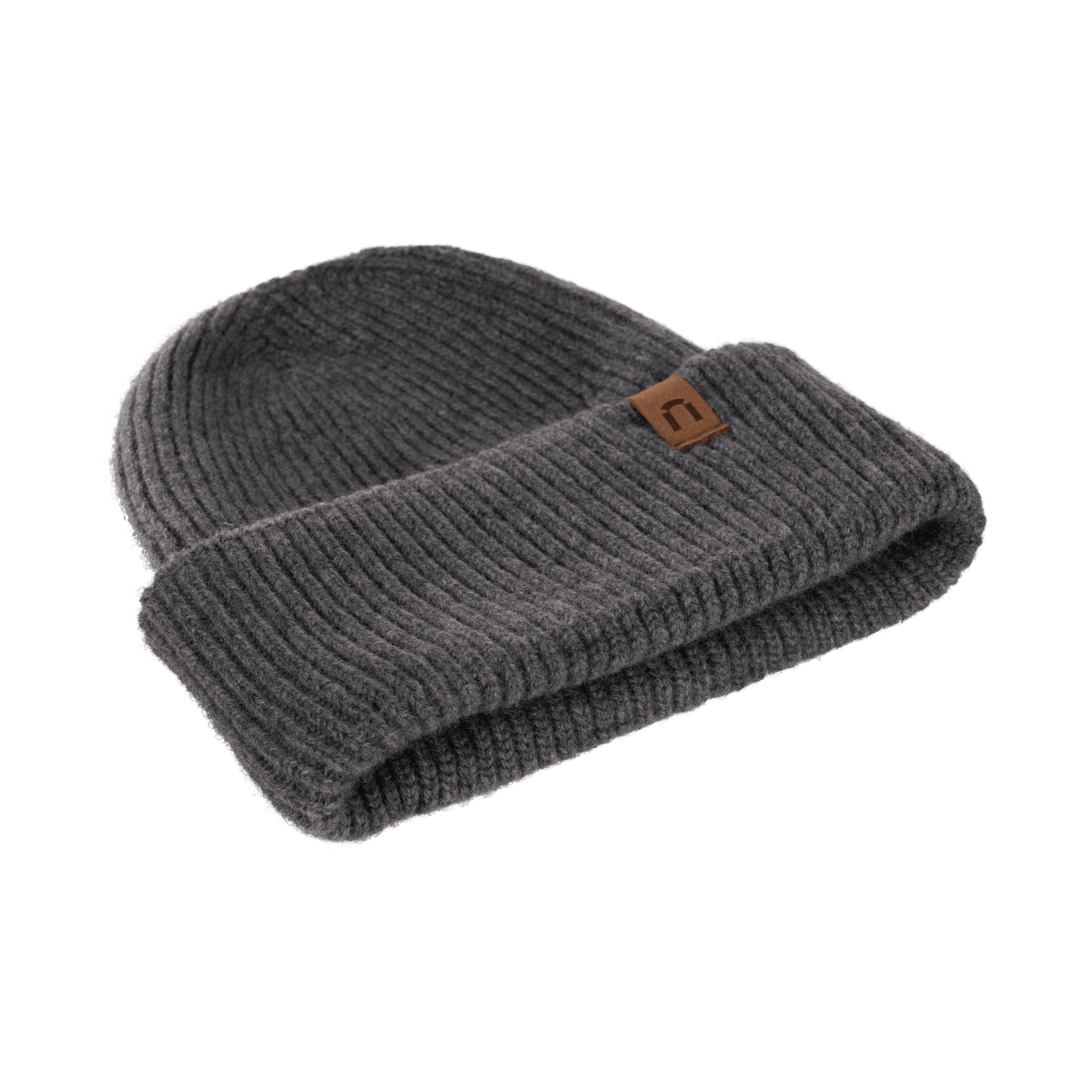 Berretto in merino Huuru - grigio scuro