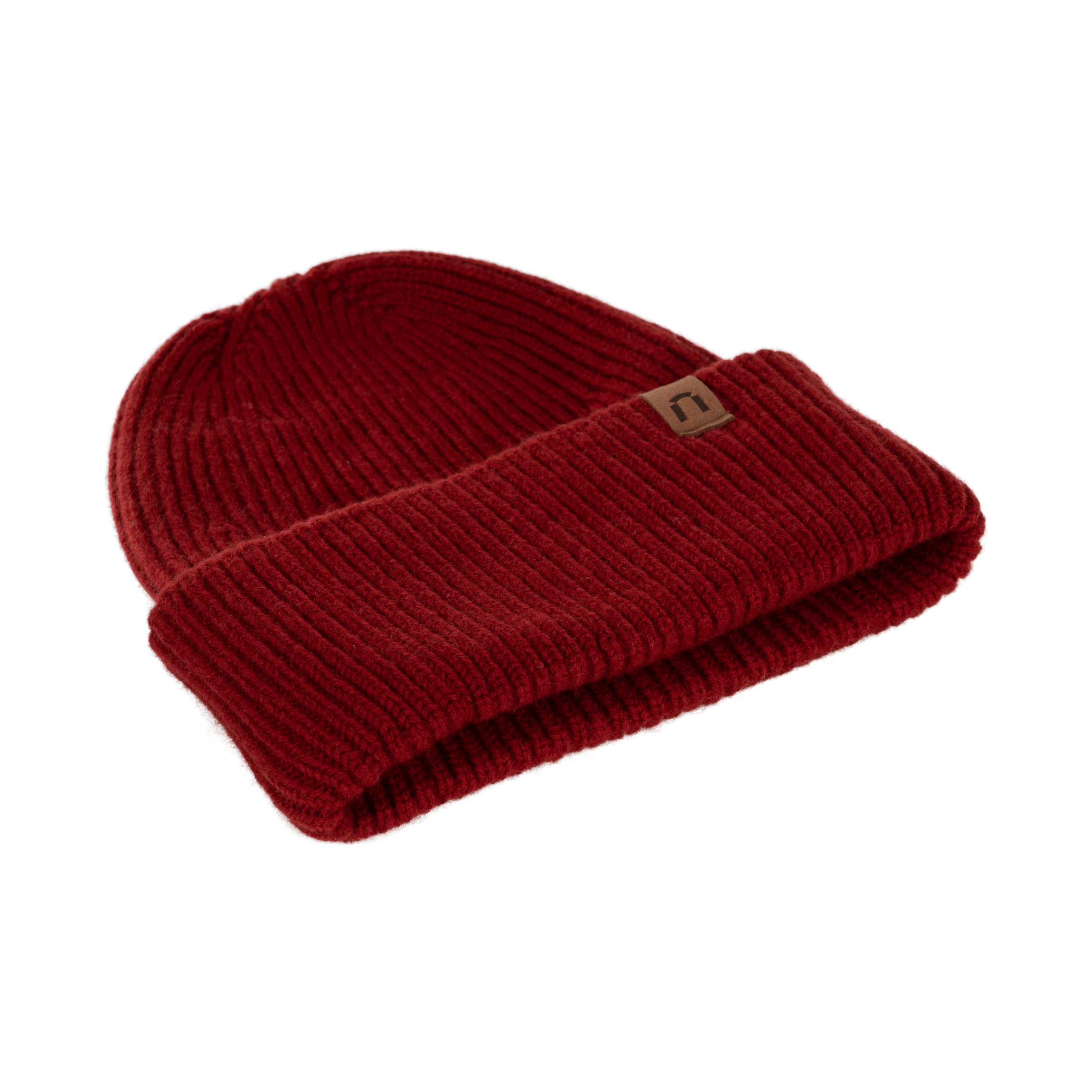 Bonnet en mérinos Huuru - chili