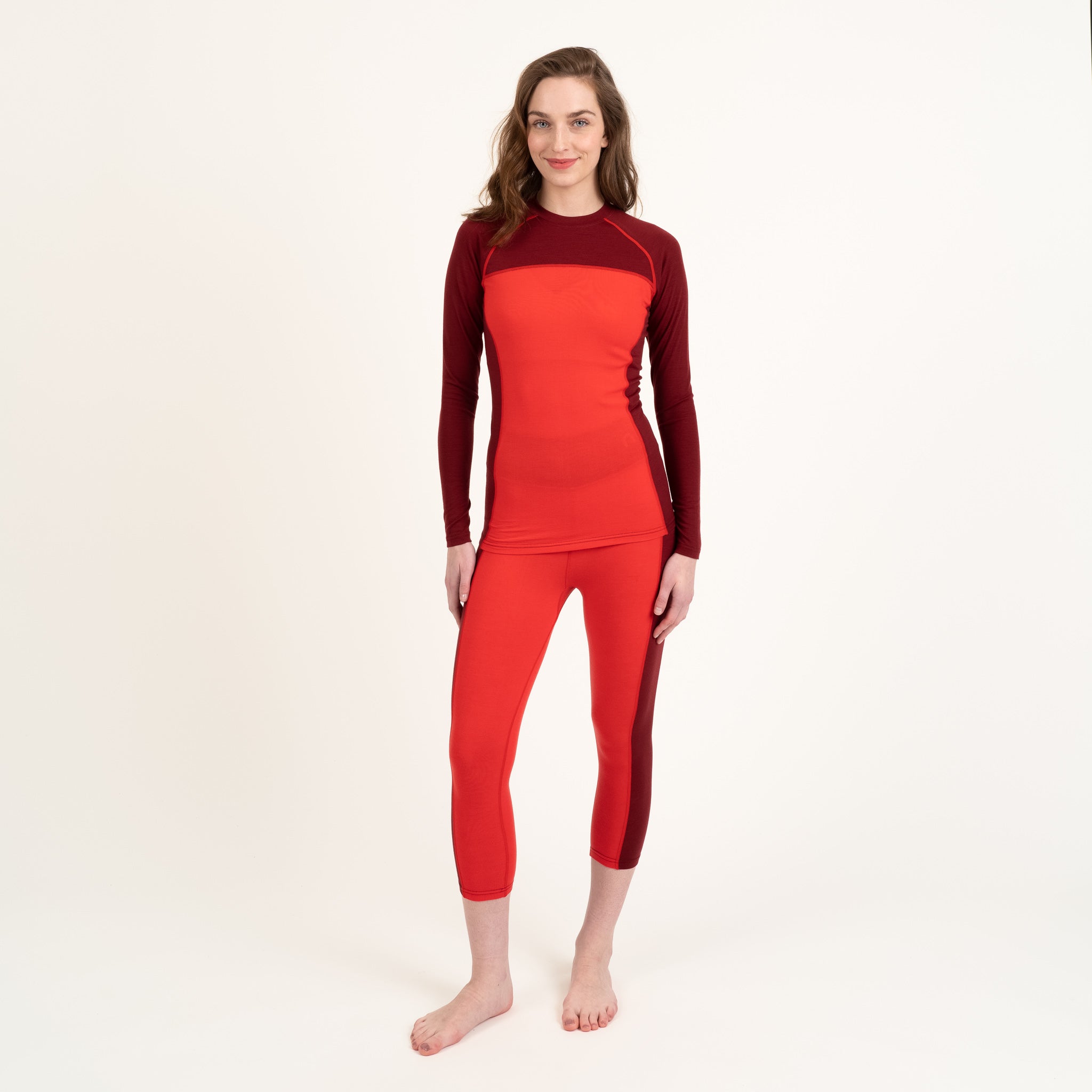 The model is 175 cm and wears size S.