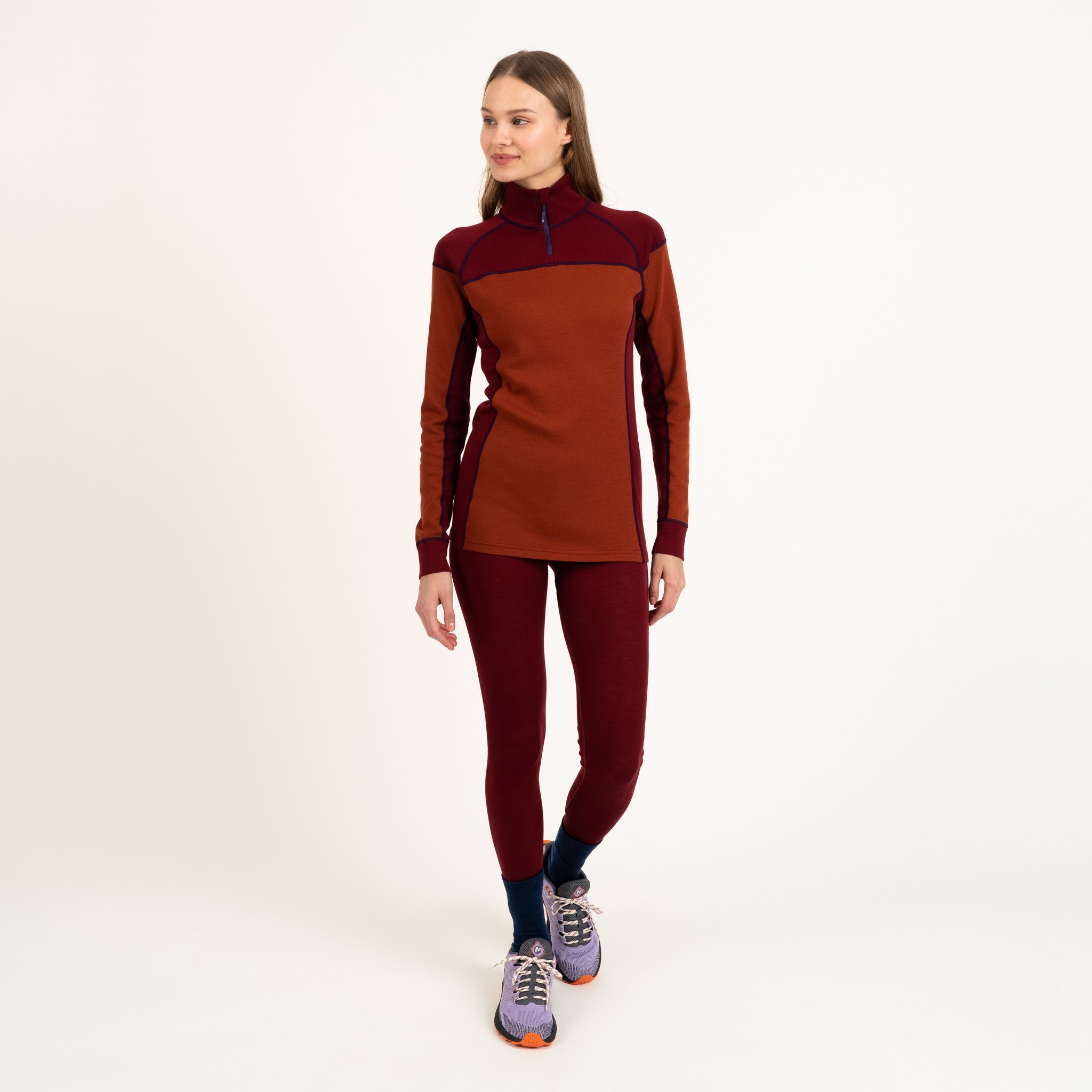 The model is 175 cm and wears size S.