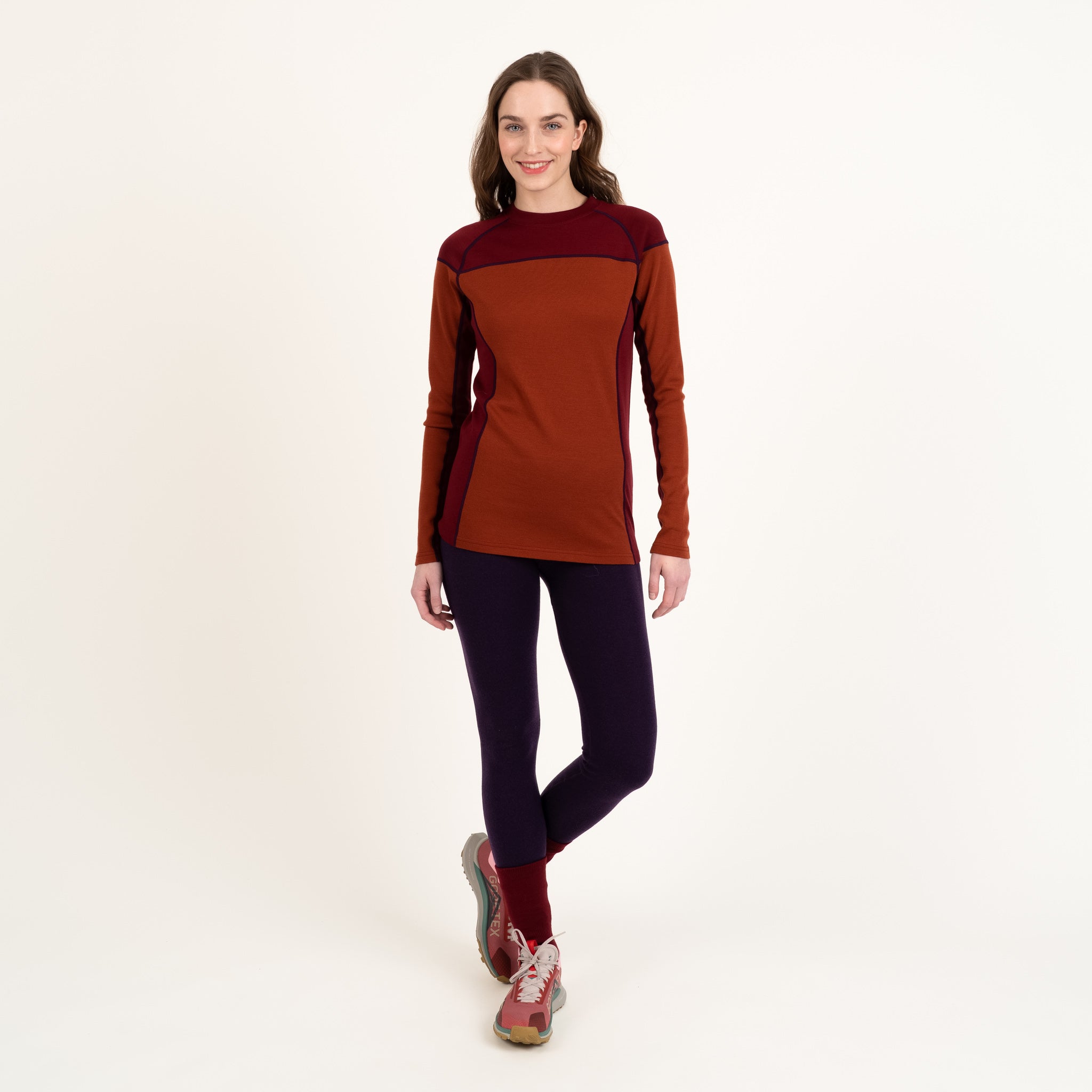 The model is 175 cm and wears size S.