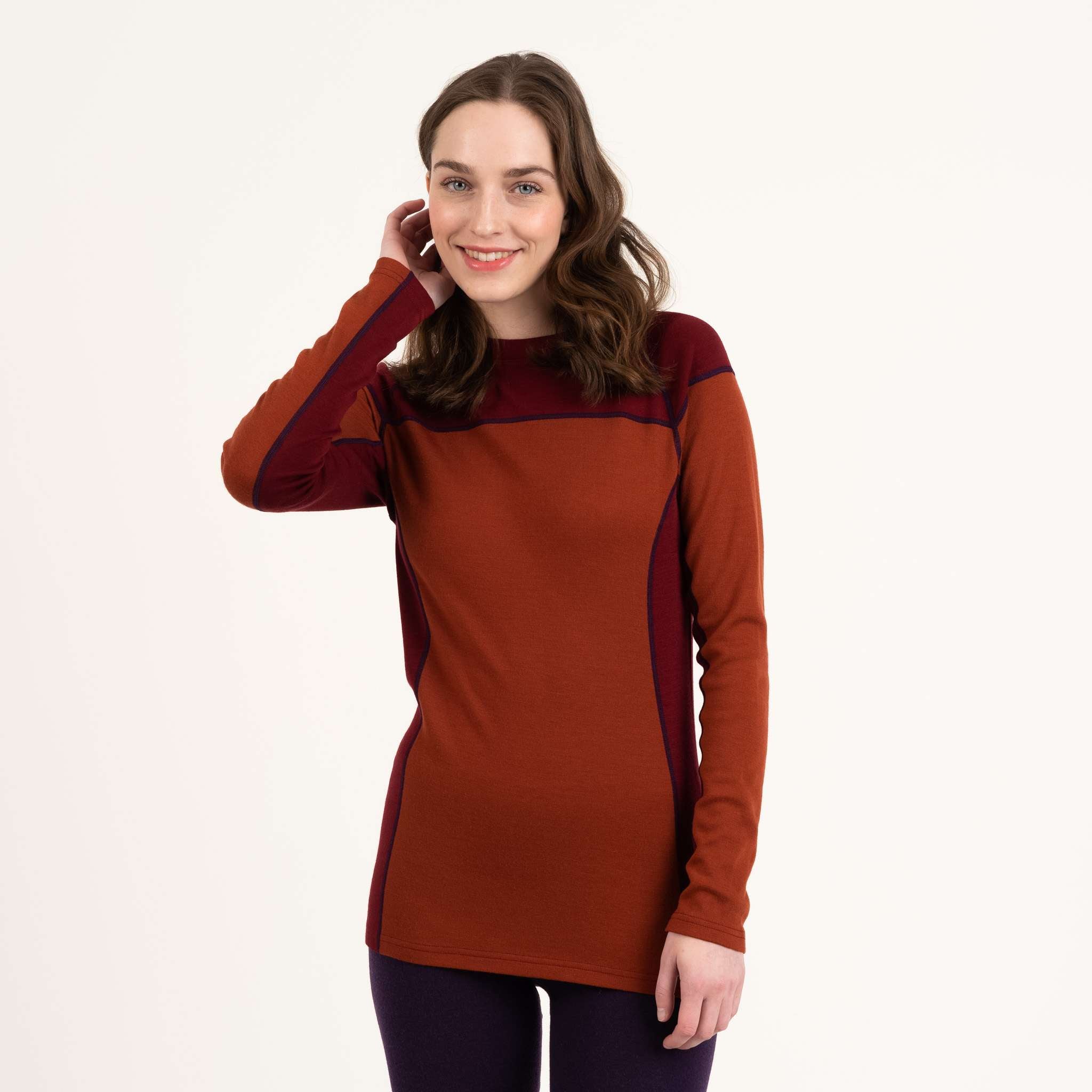 The model is 175 cm and wears size S.