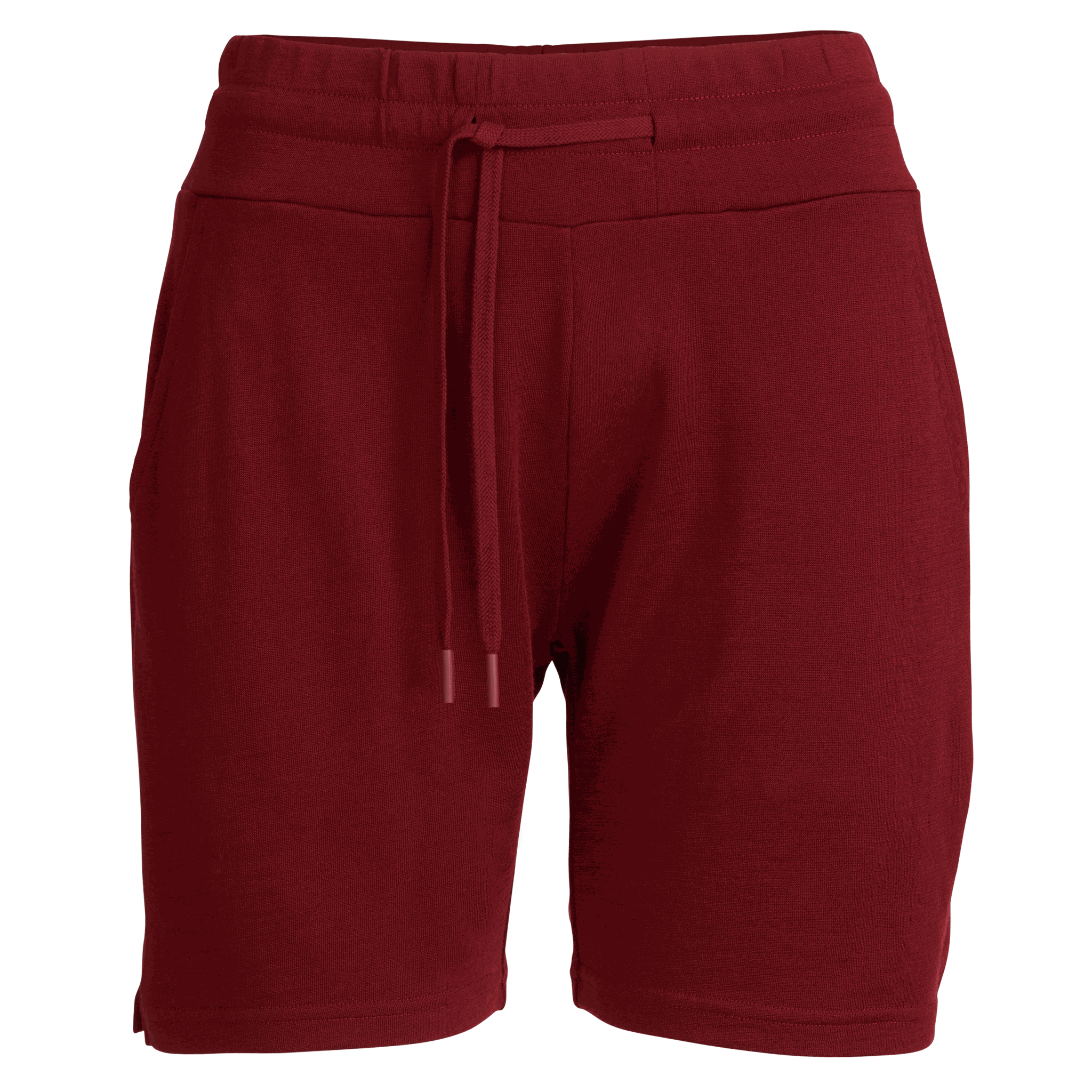 All day 260 Damen Merino-Shorts - Rhabarberrot