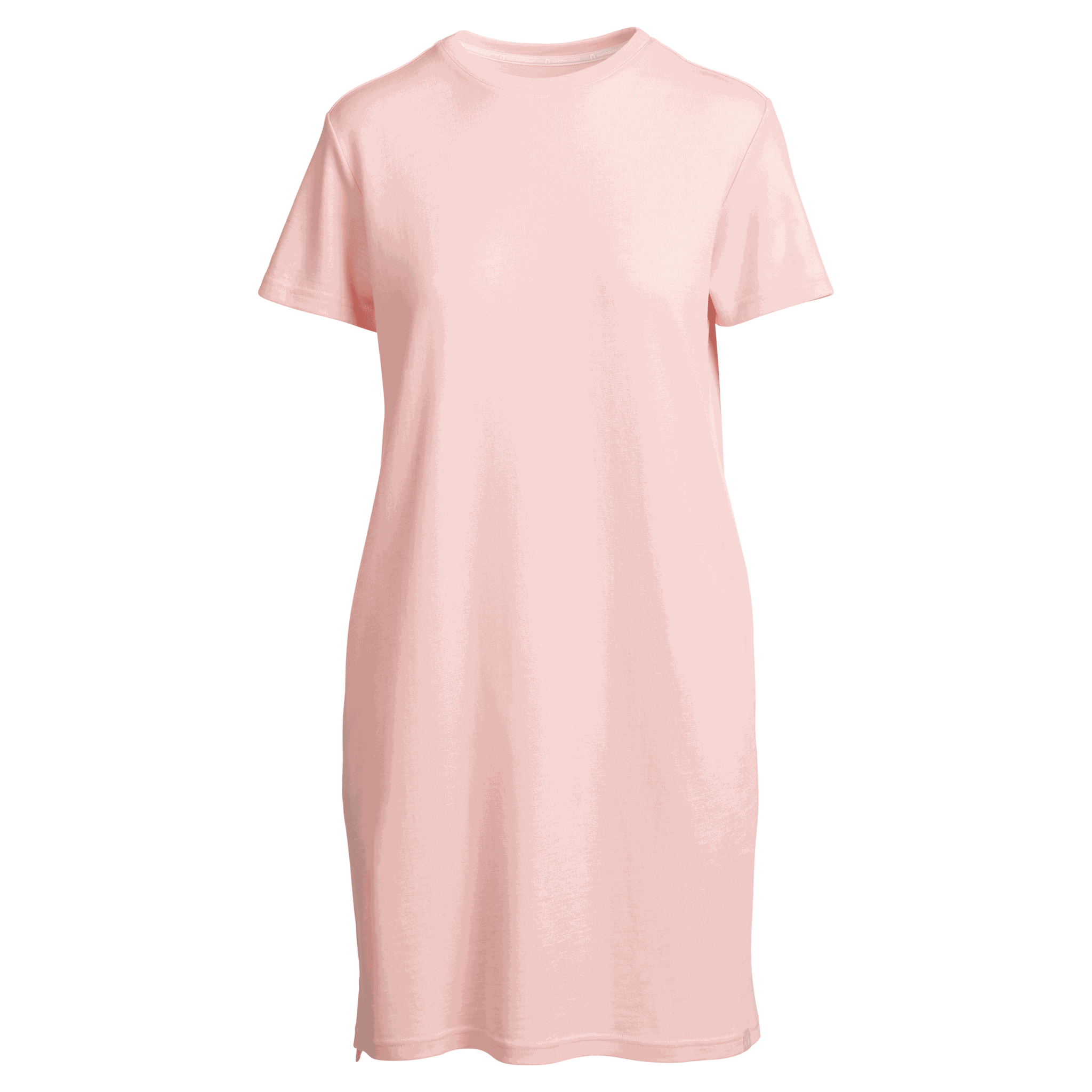 Robe en mérinos Mia W - rose perle