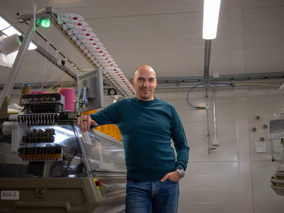 Uleåborg är nu huvudstaden för merinoullströjor - maskinerna tillverkar upp till 100 000 tröjor per år