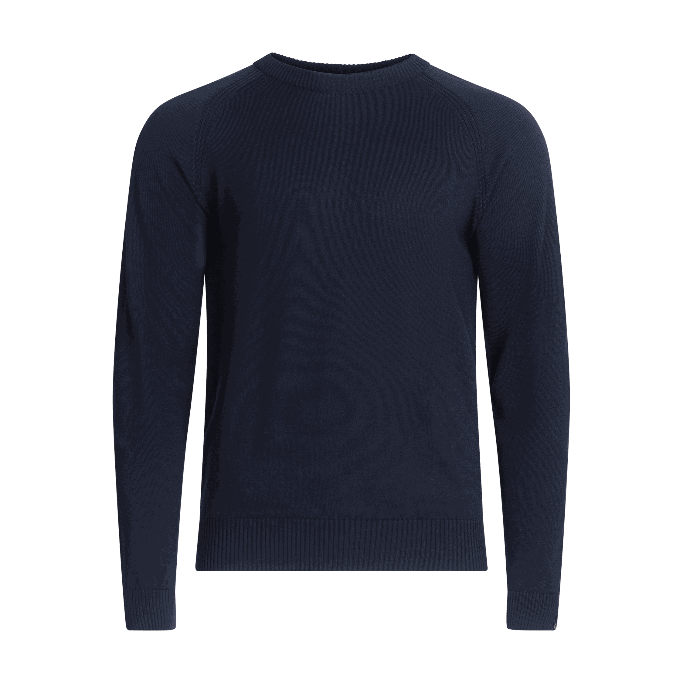 Hohka miesten merinoneulepusero - sinimusta