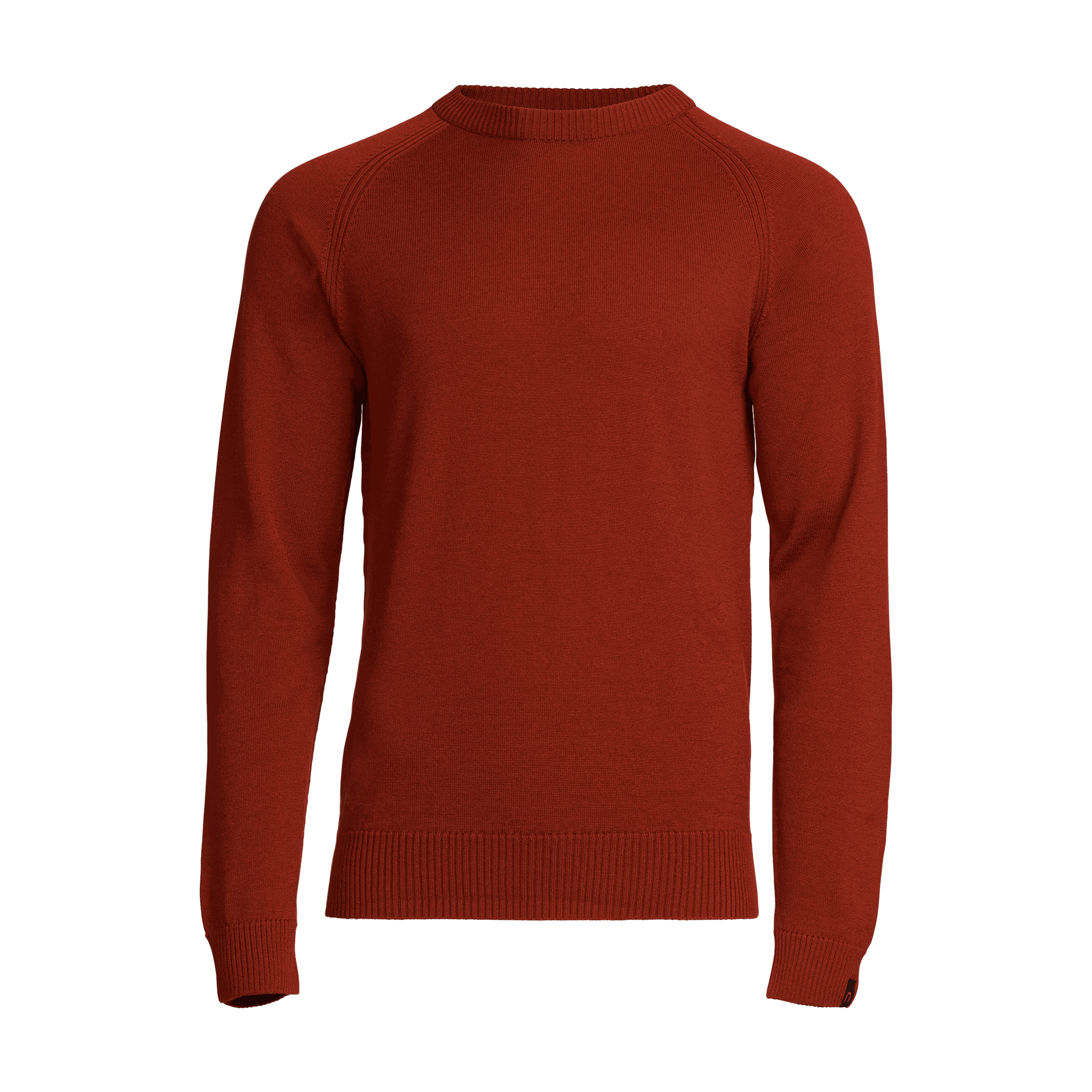 Maglione in lana merino da uomo Hohka - rame 