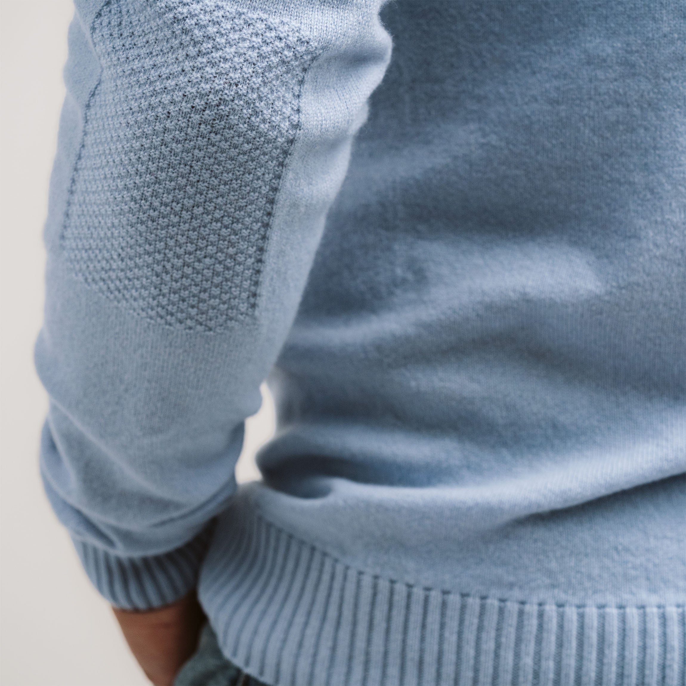 Kuru merino sweater - light blue