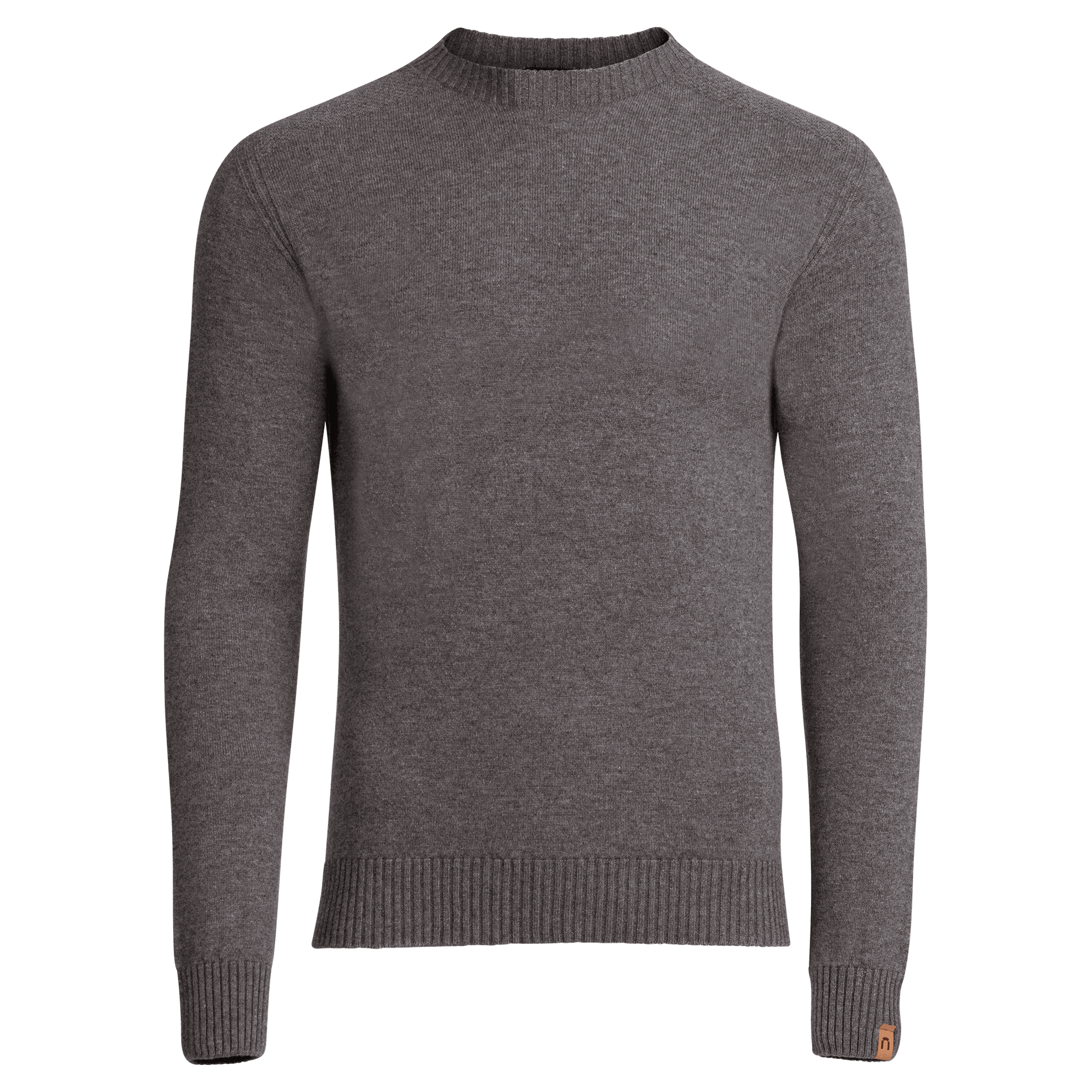 Kuru pánský svetr z merino vlny - tmavě šedý 