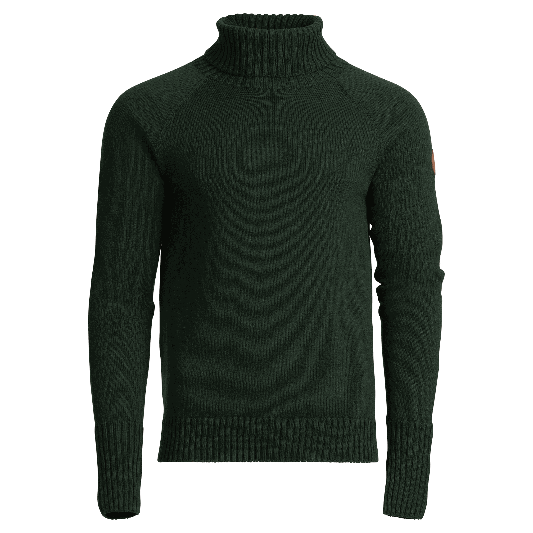 Kaamos miesten merinovillapaita - metsänvihreä