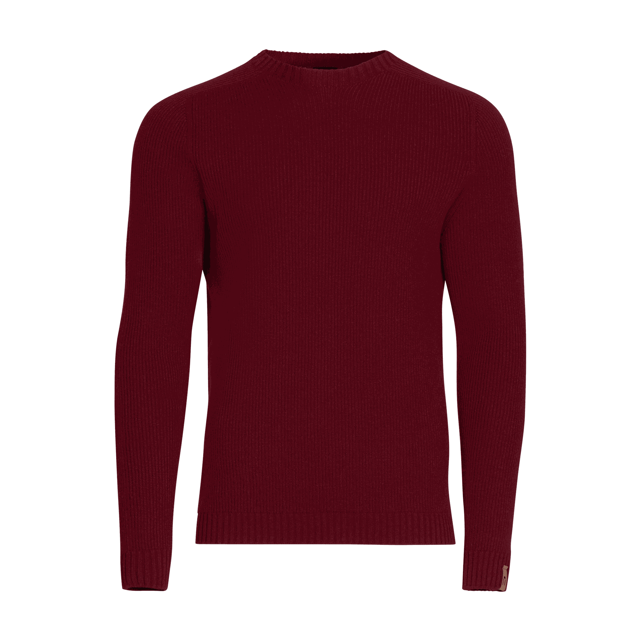 Pull en laine mérinos pour hommes Kaakkuri - canneberge 