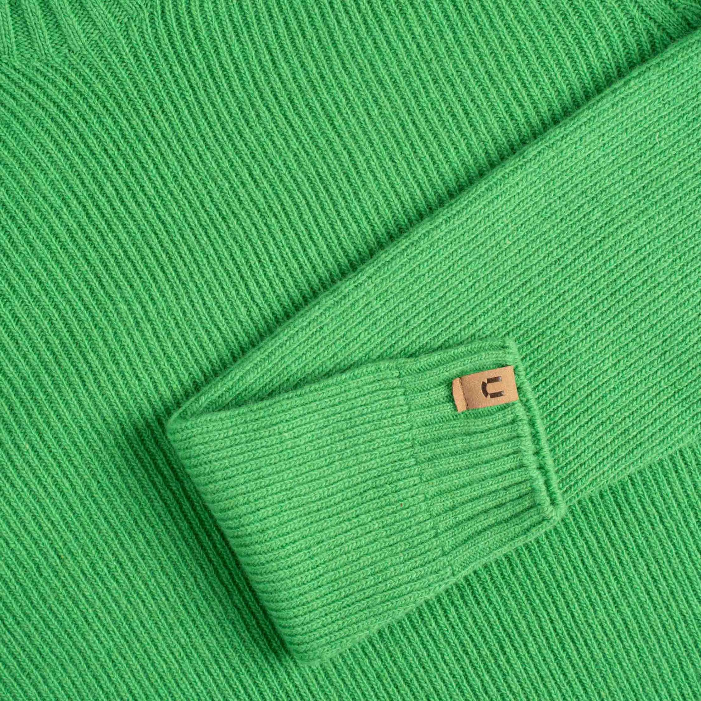 Kaakkuri miesten merinovillapaita - omenanvihreä