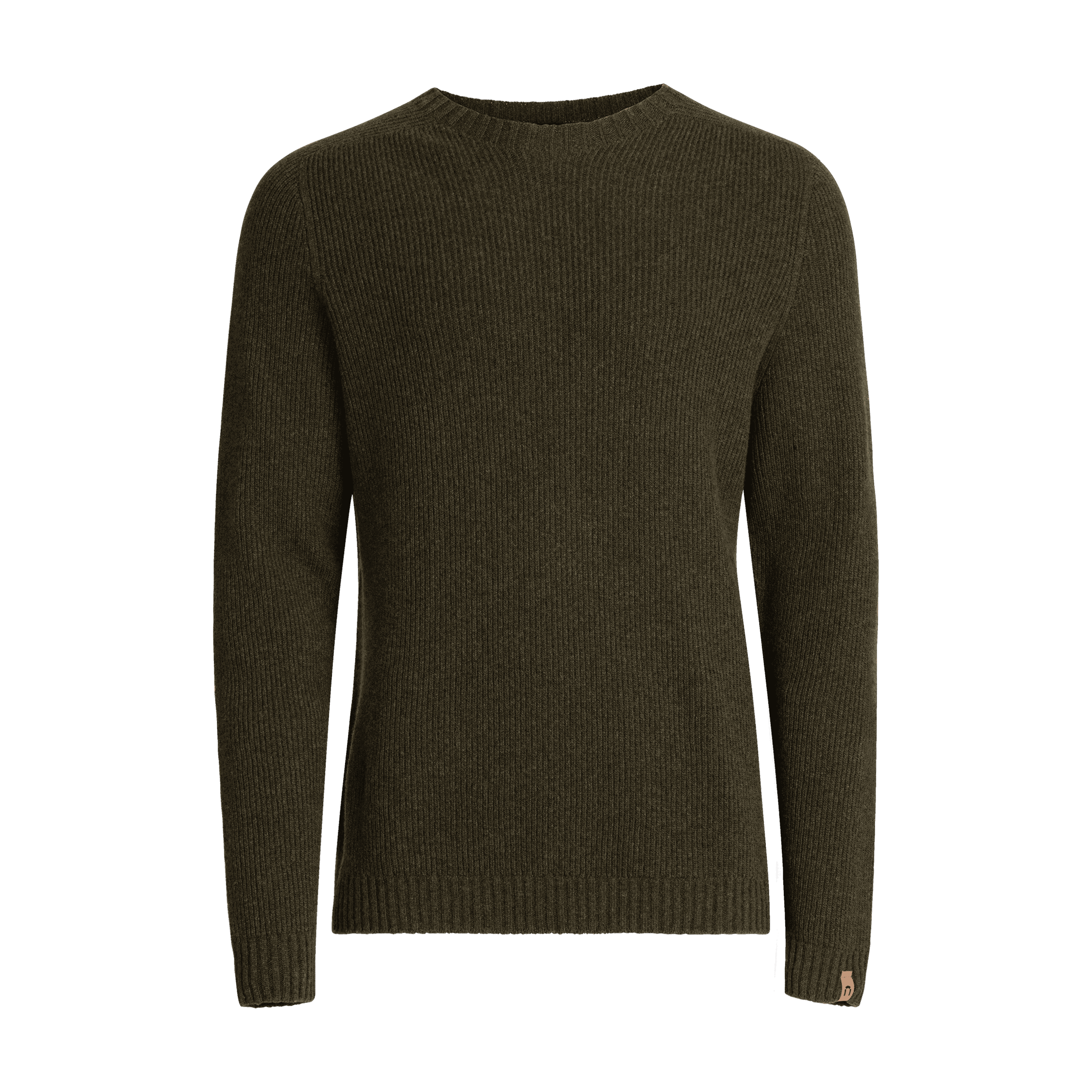 Kaakkuri merino triko M - tmavá oliva 