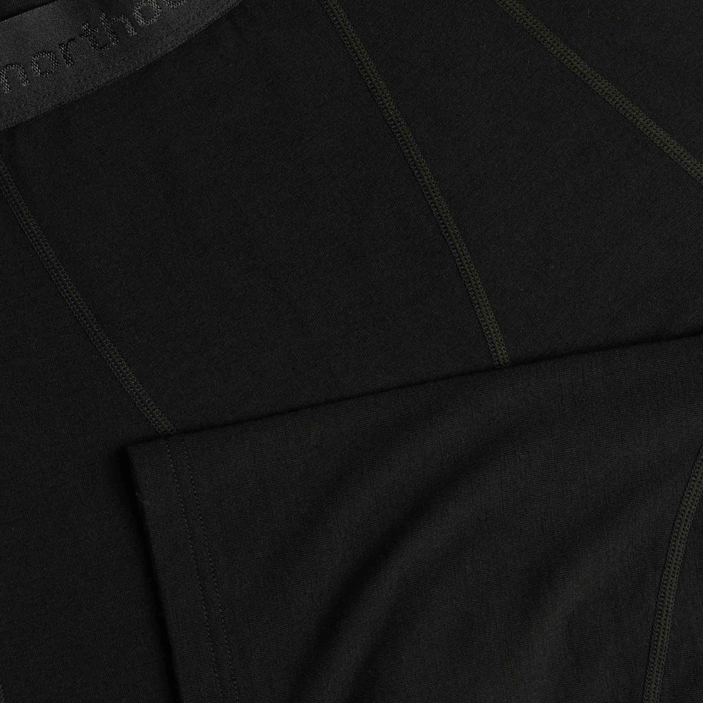 Motion 150 miesten aluskerroksen 3/4 merinohousut - musta