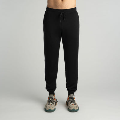 Pantaloni Finley in merinofleece M - nero