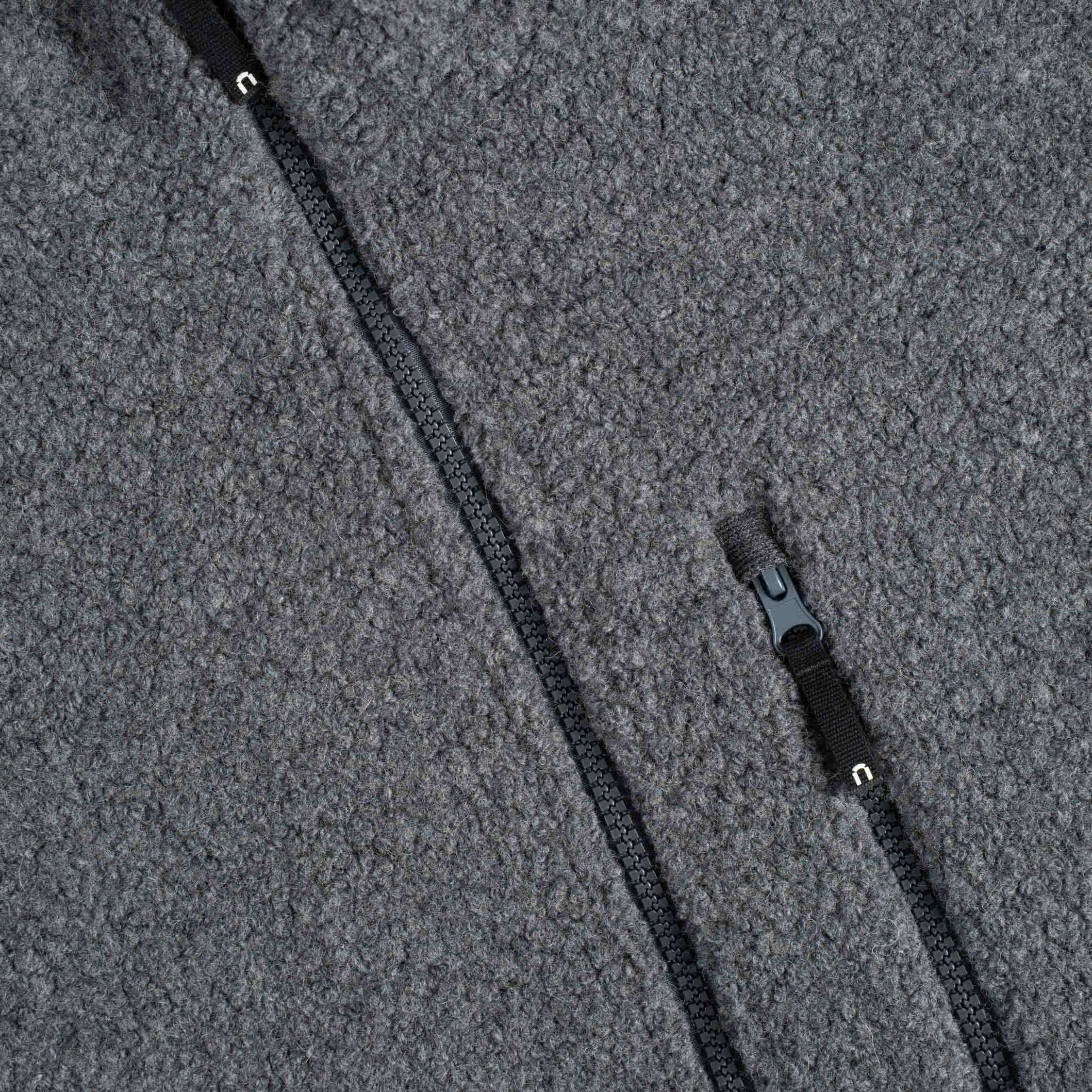 Ares villafleece takki M - tummanharmaa