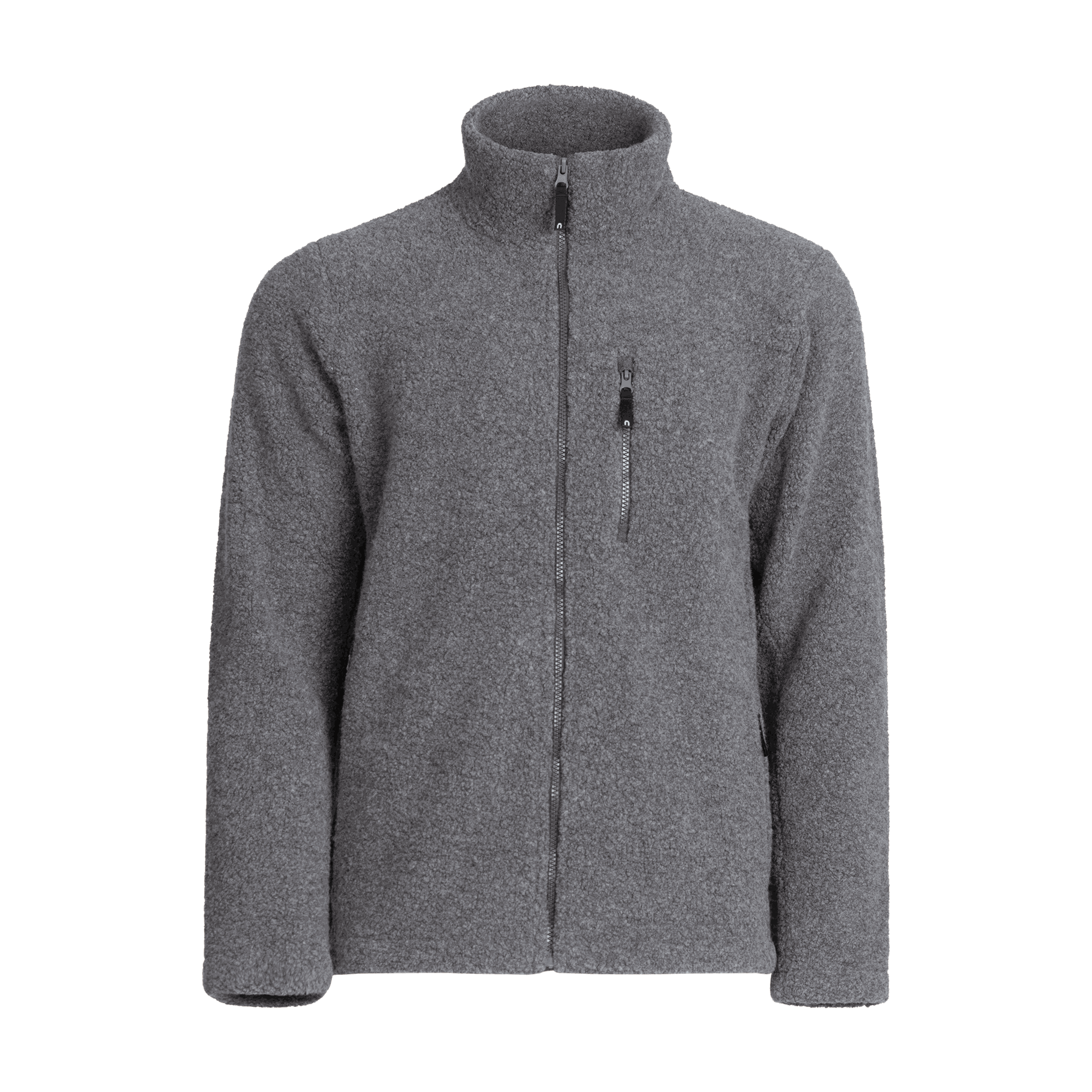 Ares villafleece takki M - tummanharmaa