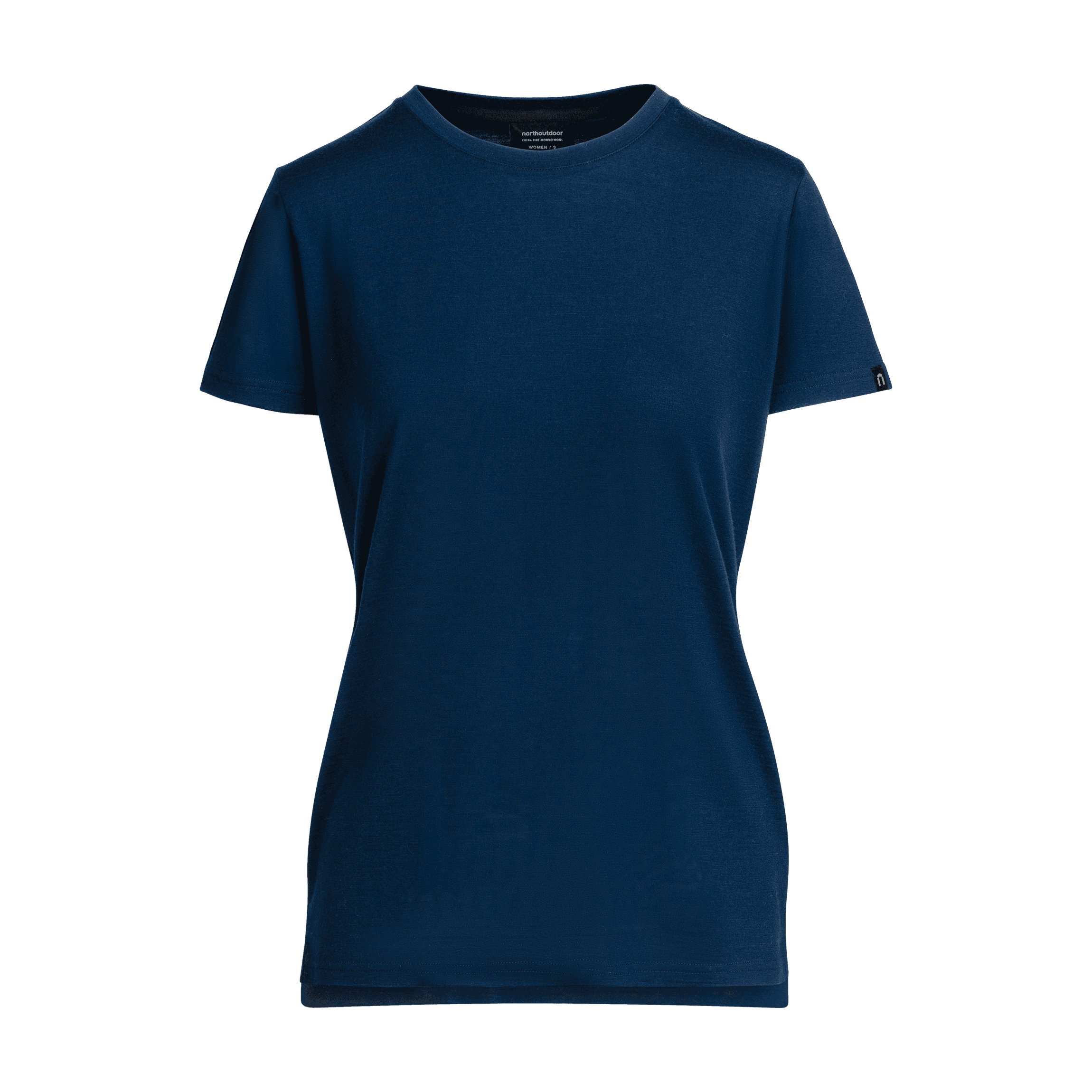 Lisa merino t-shirt W - dark blueberry 