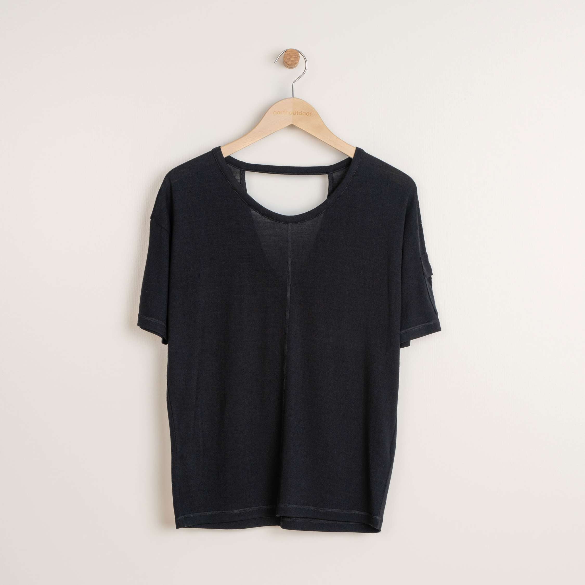 All day 150 women's loose merino t-shirt Joy