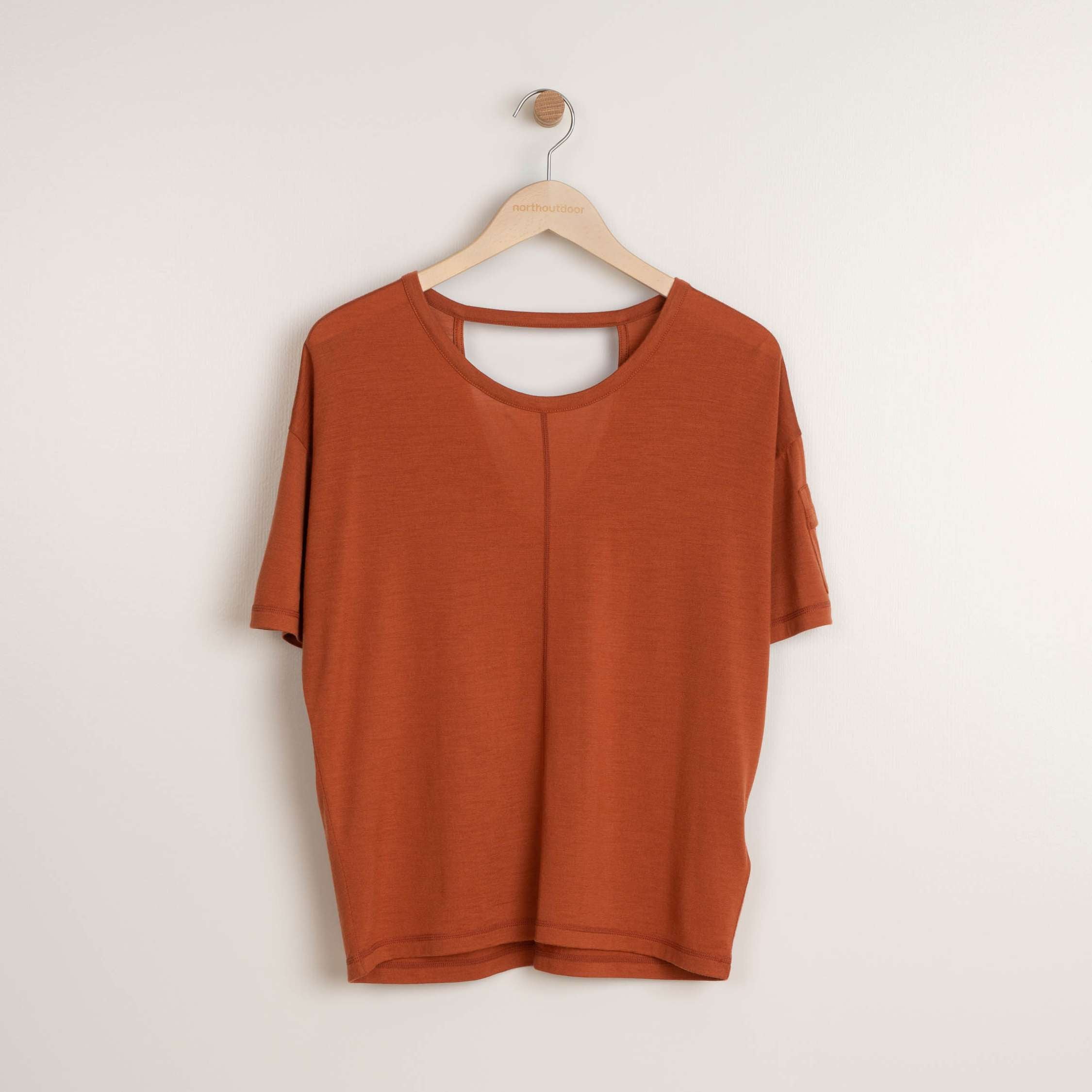 All day 150 women's loose merino t-shirt Joy