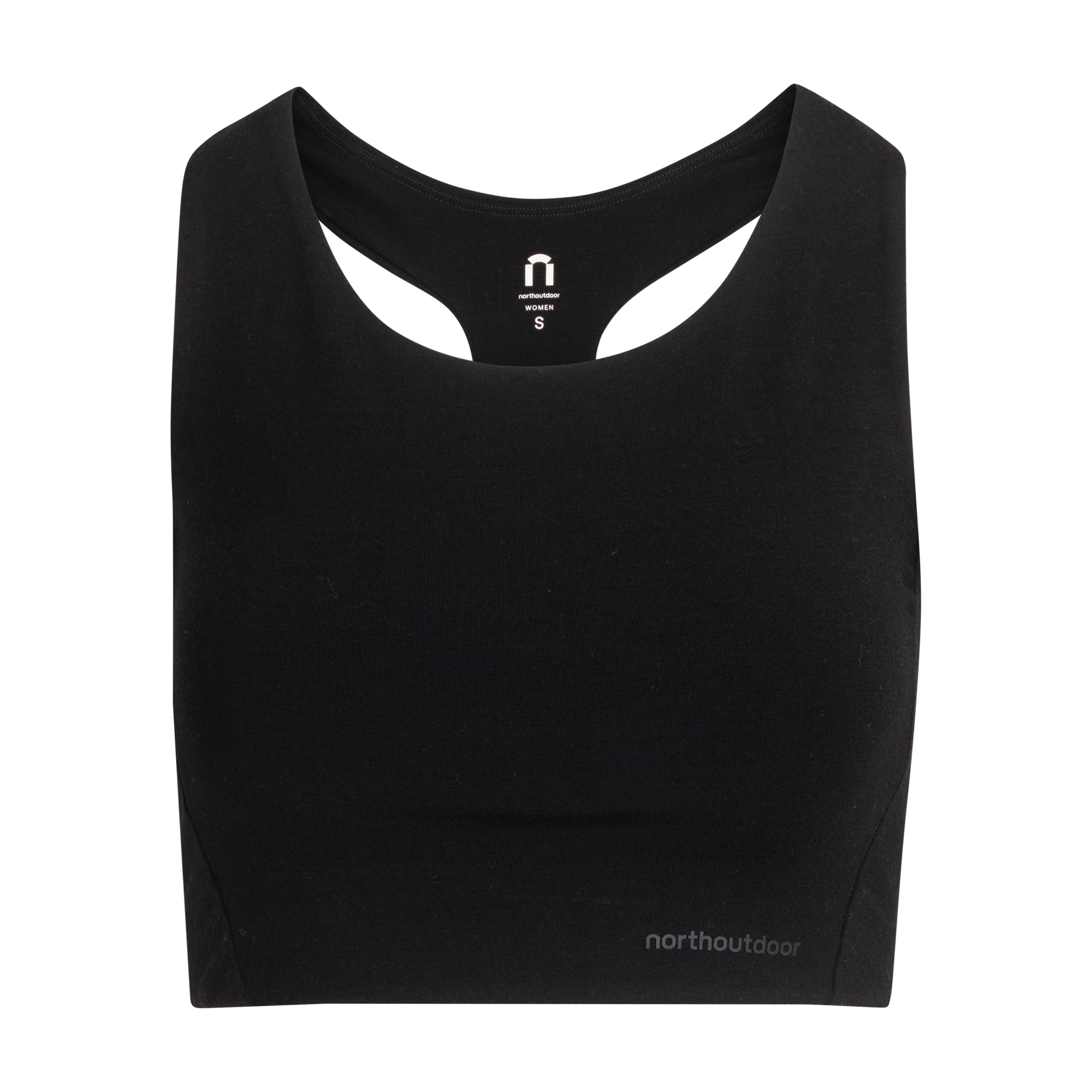 Lena merino bra top W - musta