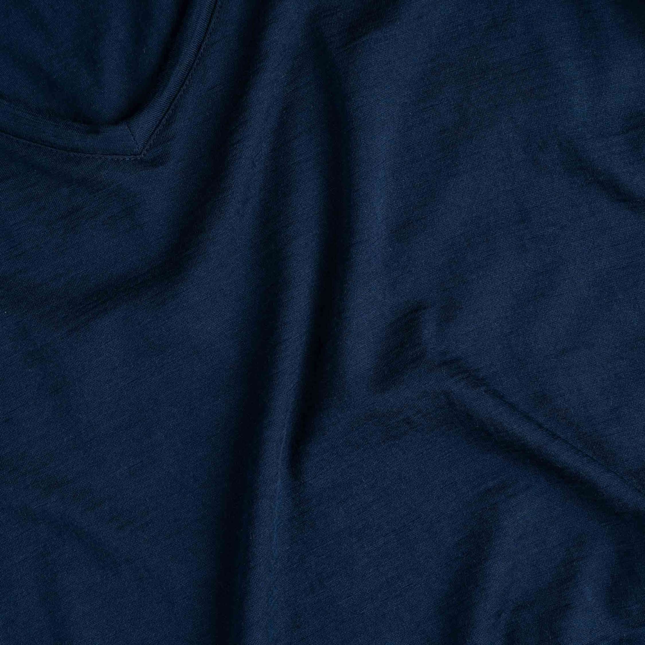 Ava merino T-paita W - tumma mustikka