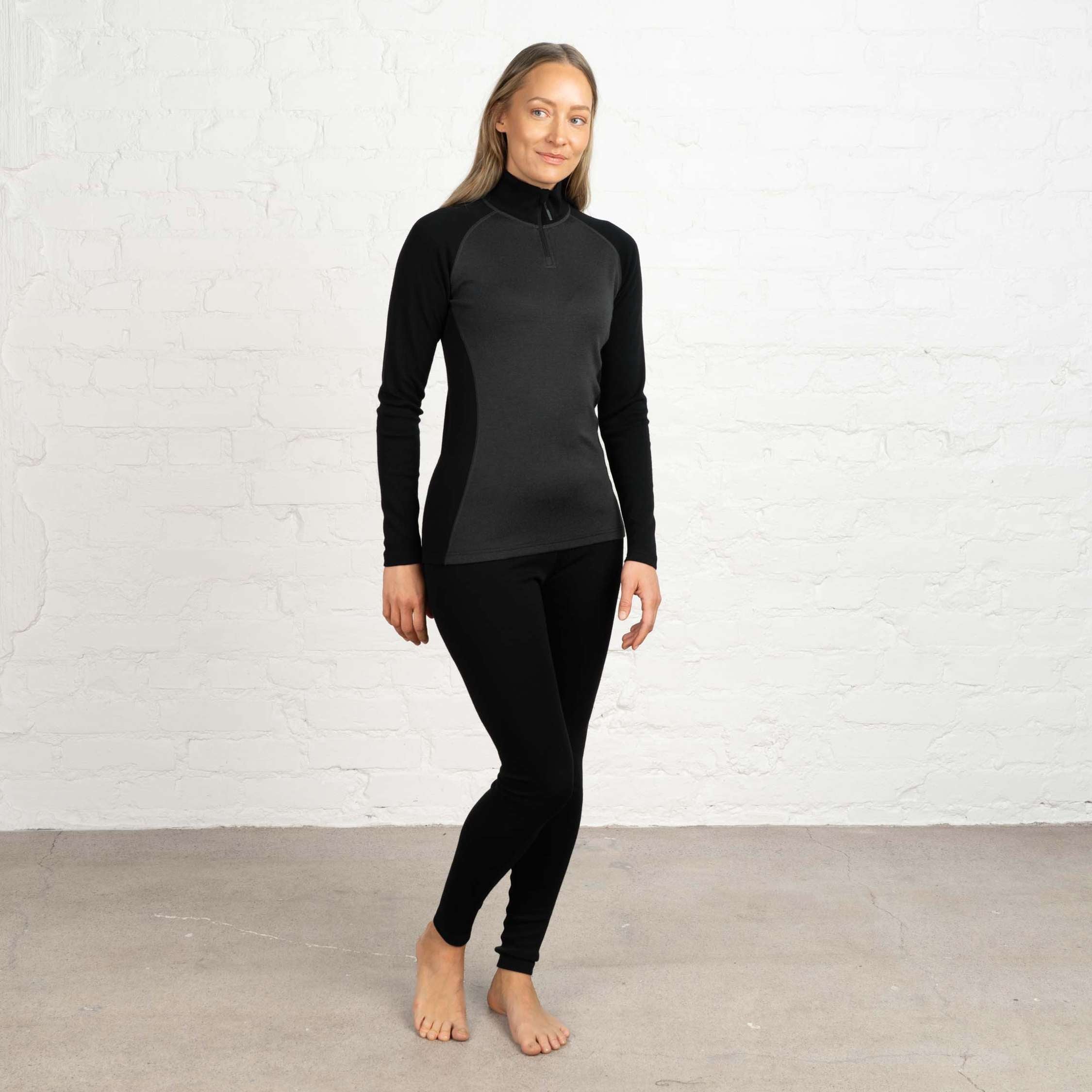 The model is 174 cm and wears size S.