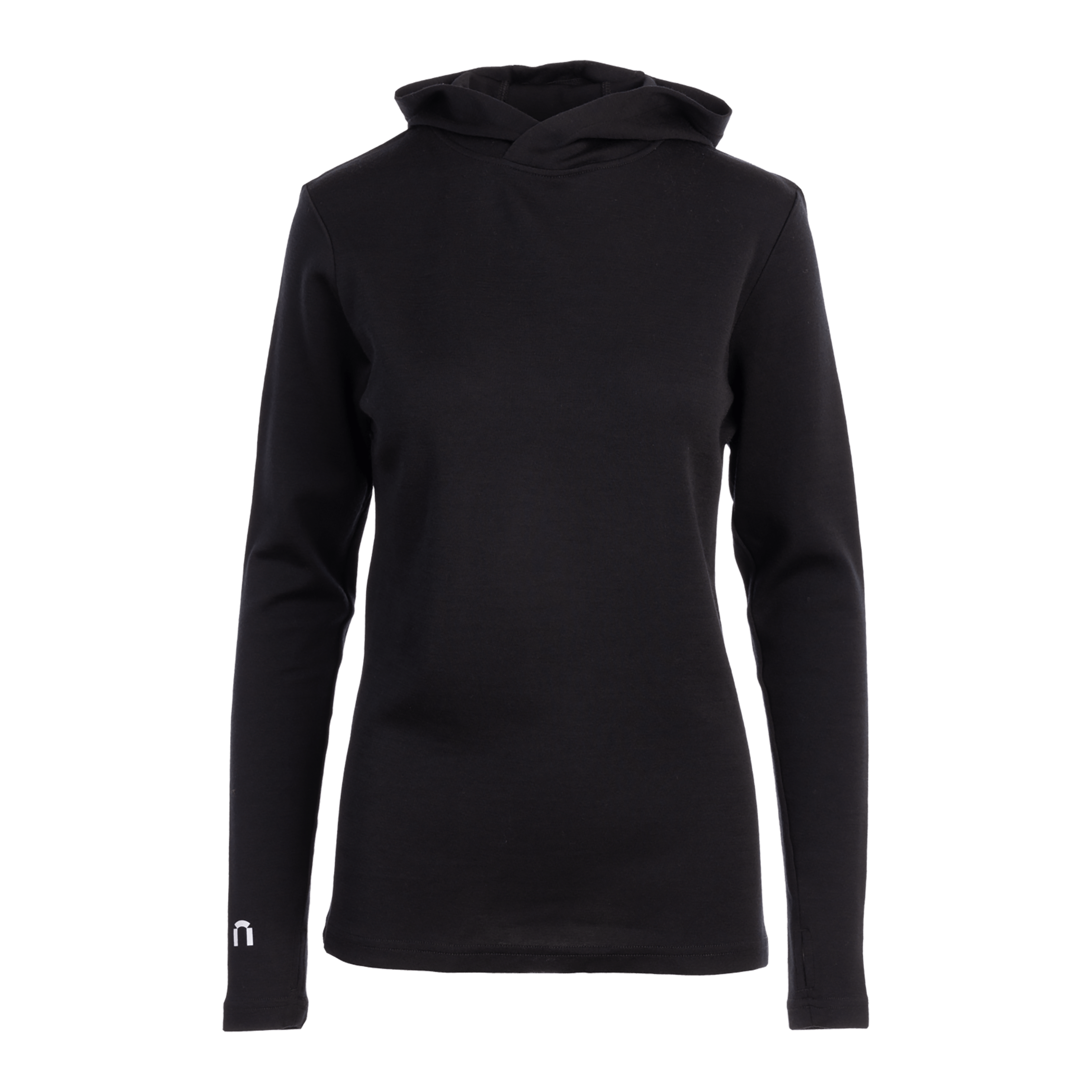 Arctic 260 dam mellanlager merinoull  hoodie