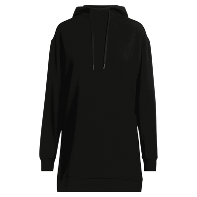 Kvalitet II All day 250 Merinofleece hoodie Isla för damer - svart