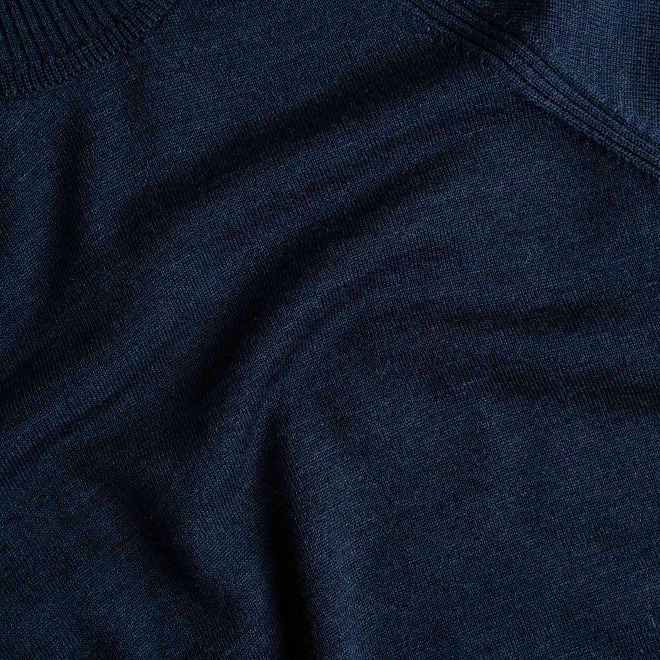 Maglione da donna Halla in lana merino - blu indaco 