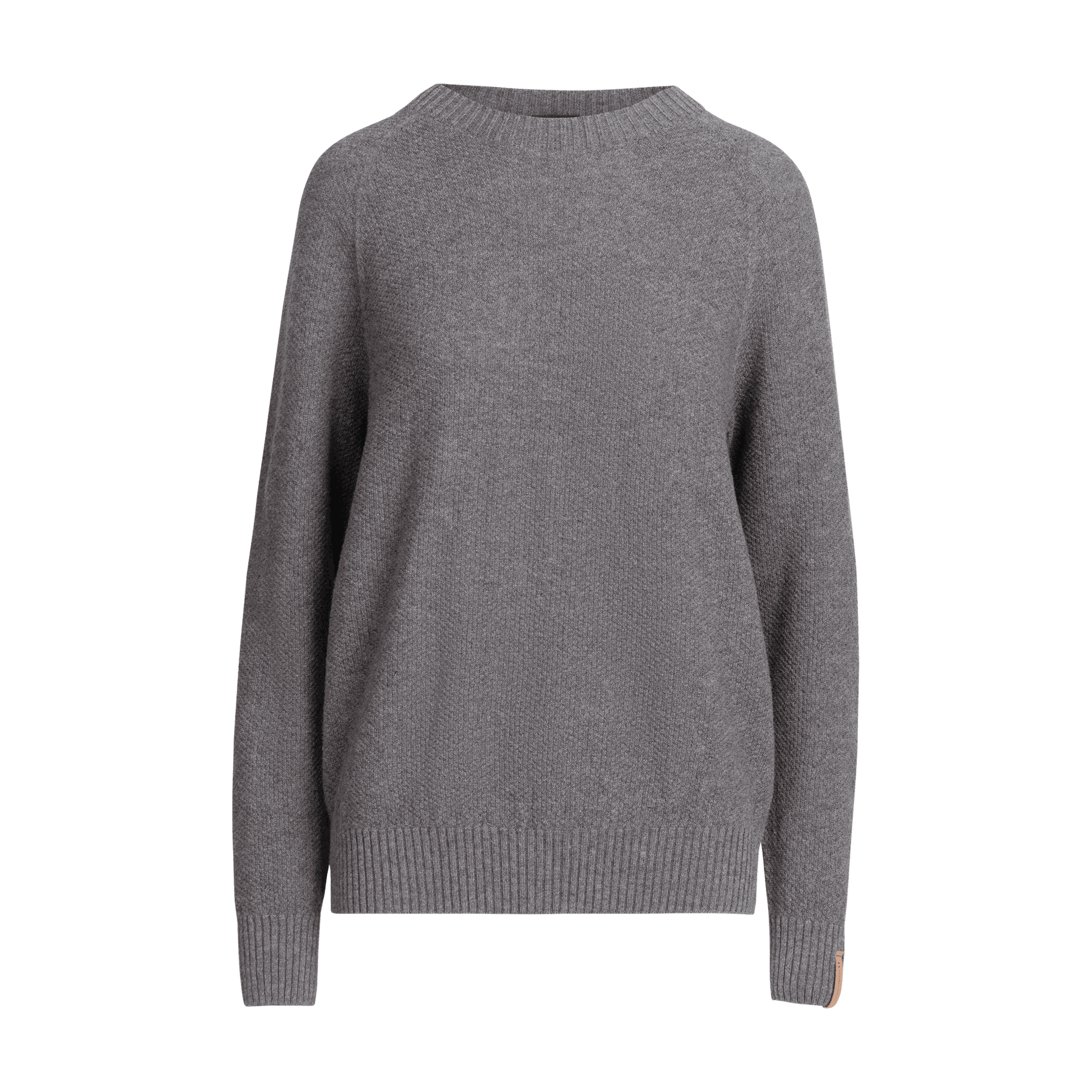 Kuohu Damen Merinopullover - dunkelgrau 